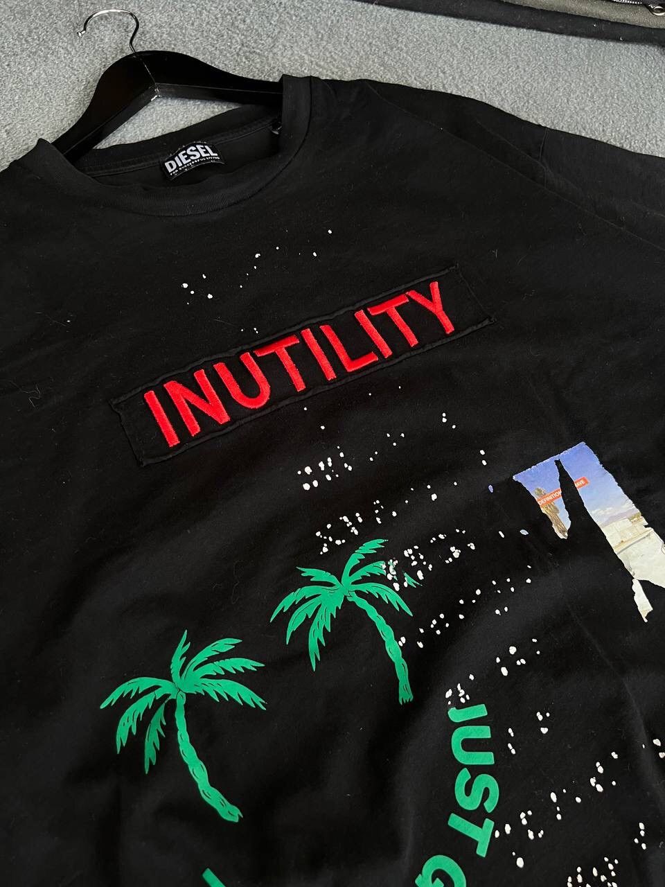 Diesel Baggy Fit Y2K Oversized Archival T-Shirt