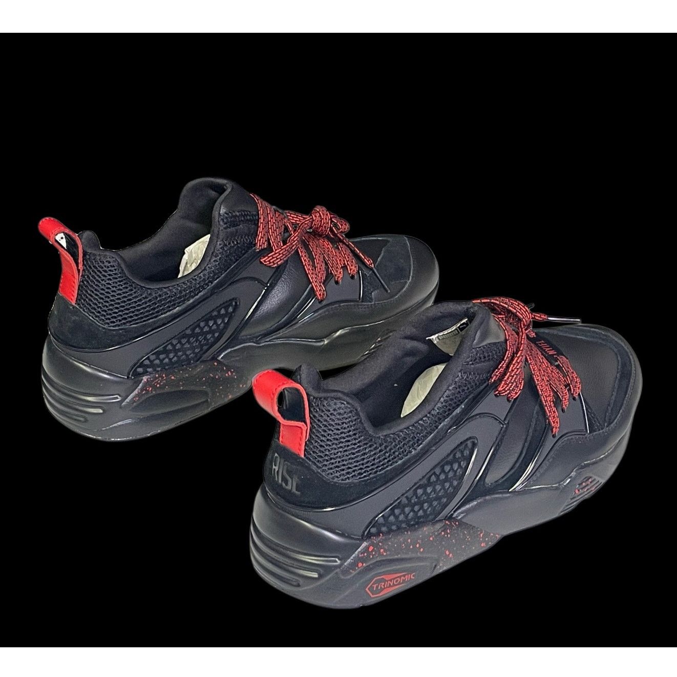 Puma Puma Blaze Of Glory Rise Lost Ones Black and Red Sneaker Size US 9 / EU 42 - 5 Thumbnail