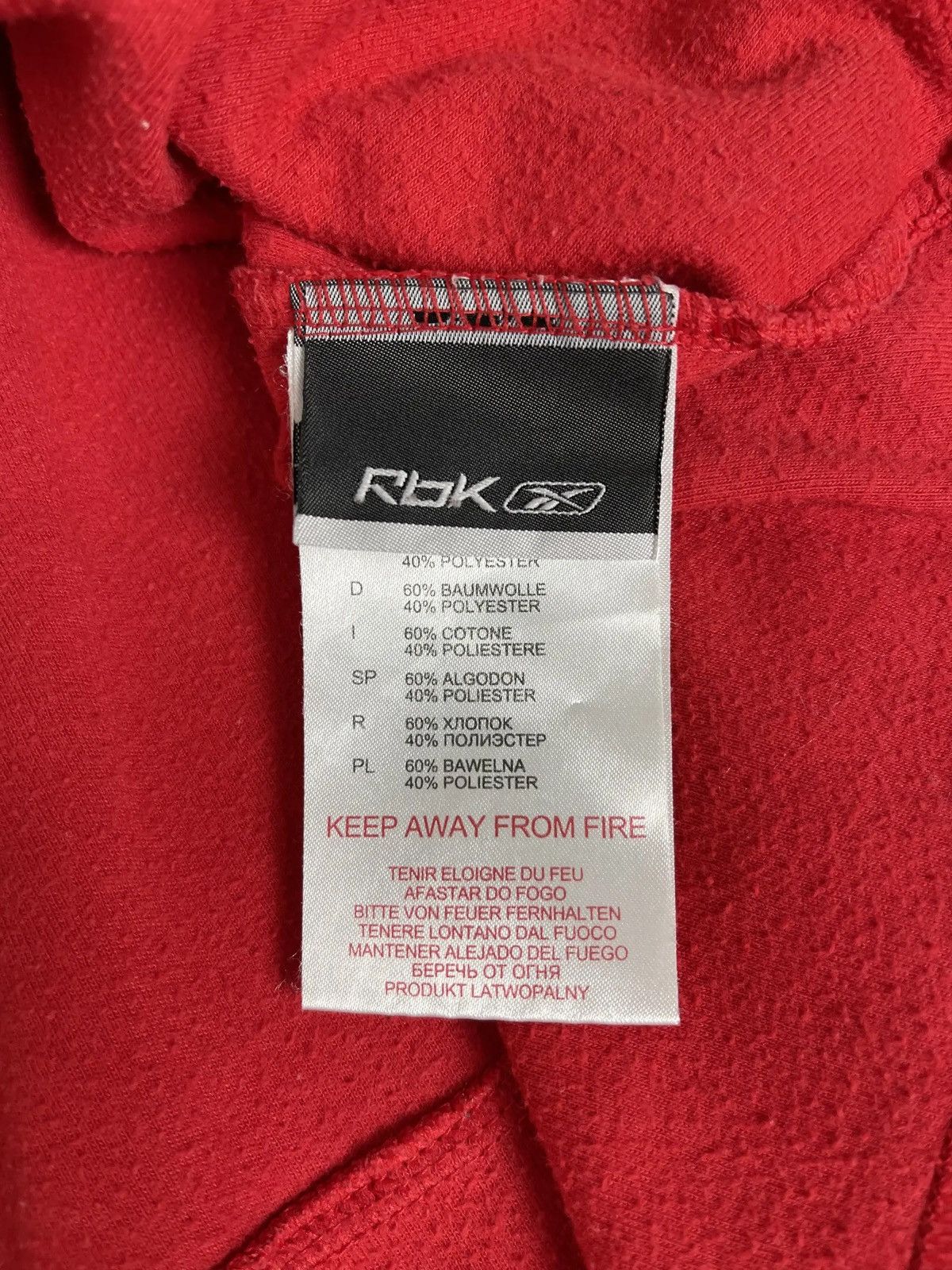 Reebok Vintage Y2k Reebok Rugby Shirt 2007 Size US L / EU 52-54 / 3 - 7 Thumbnail