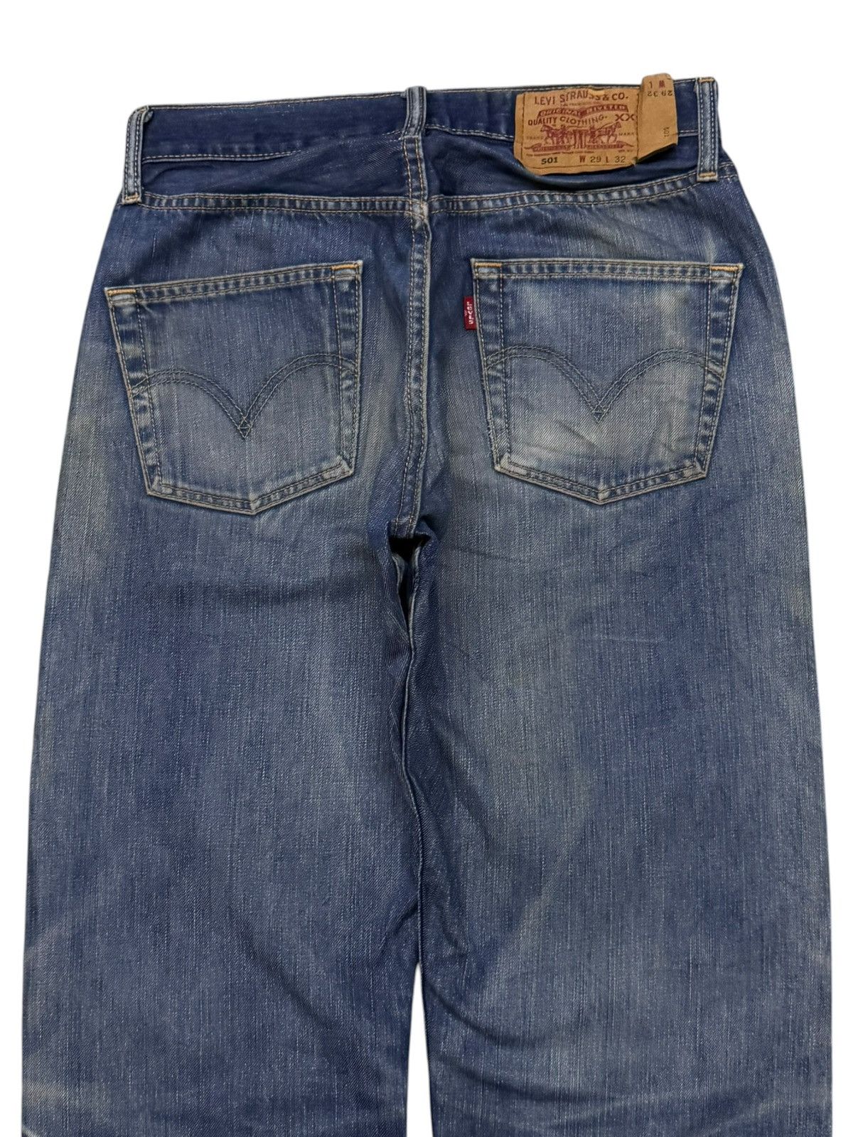 Levi's Vintage Levi’s 501 Japanese Denim Jeans | Straight Fit | W28 Size US 28 / EU 44 - 5 Thumbnail