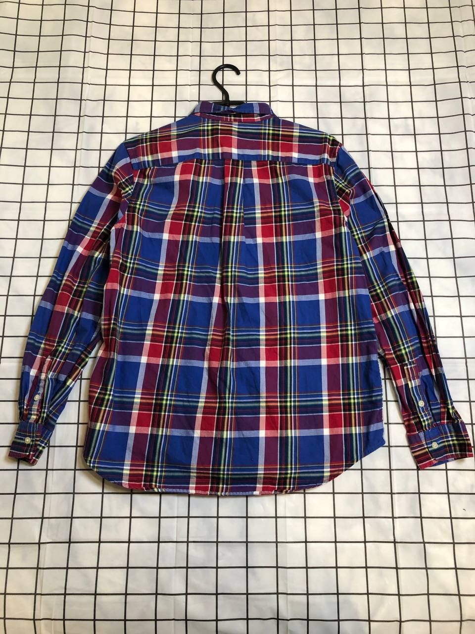 Polo Ralph Lauren Ralph Lauren Mens Shirt Plaid Madras Color Block Colored Size US S / EU 44-46 / 1 - 12 Thumbnail