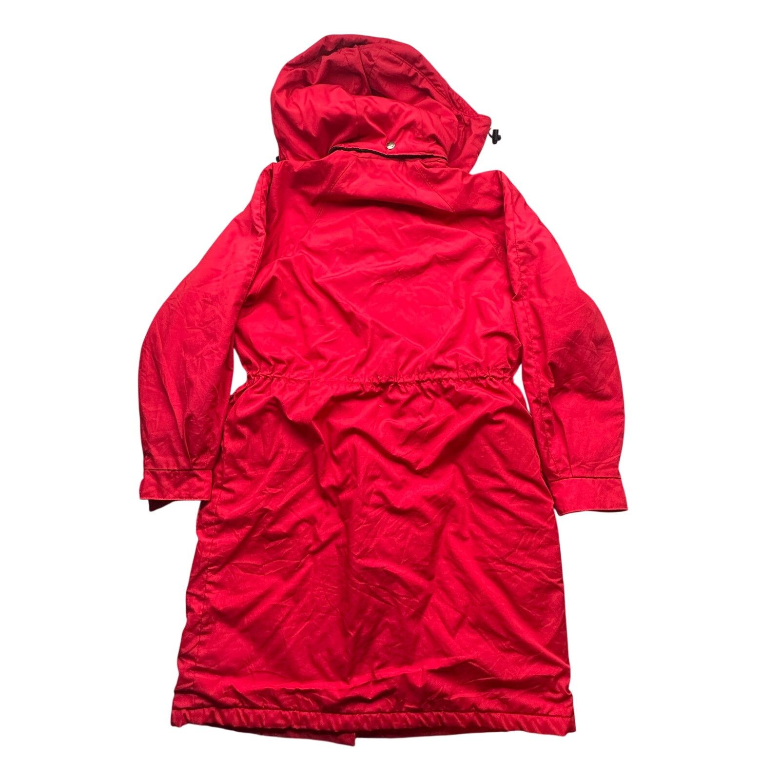 Woolrich Woolen Mills VTG Woolrich Long Parka Womens Large Wool Plaid Lined Red Size L / US 10 / IT 46 - 2 Thumbnail