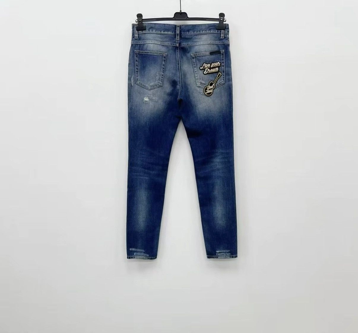 Dolce & Gabbana Dolce&Gabbana Embroidered Distressed Jeans J30 Size US 32 / EU 48 - 6 Thumbnail