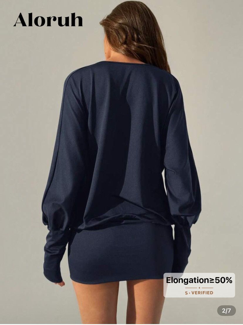 Shein Trending blue mini formal dress Size S / US 4 / IT 40 - 2 Thumbnail