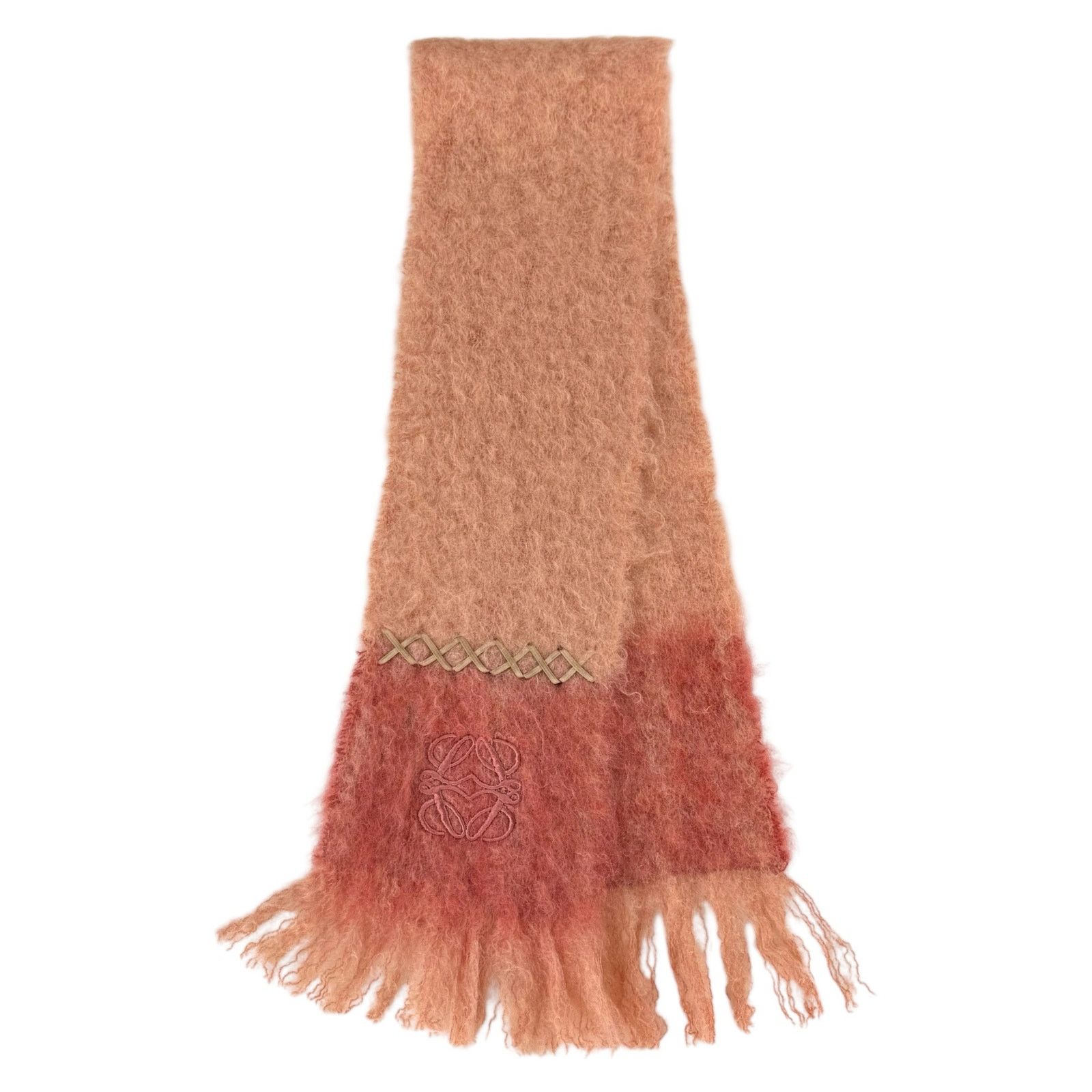 Loewe Loewe Pink Mohair Scarf Size ONE SIZE - 1 Thumbnail