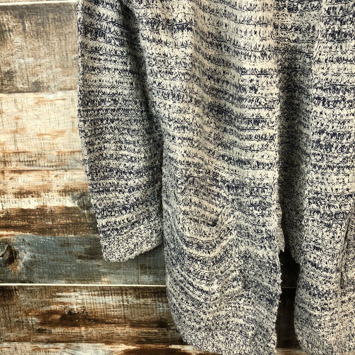 Japanese Brand Ecost Shop Grey knitwear Cardigan #A1343 Size US L / EU 52-54 / 3 - 7 Thumbnail