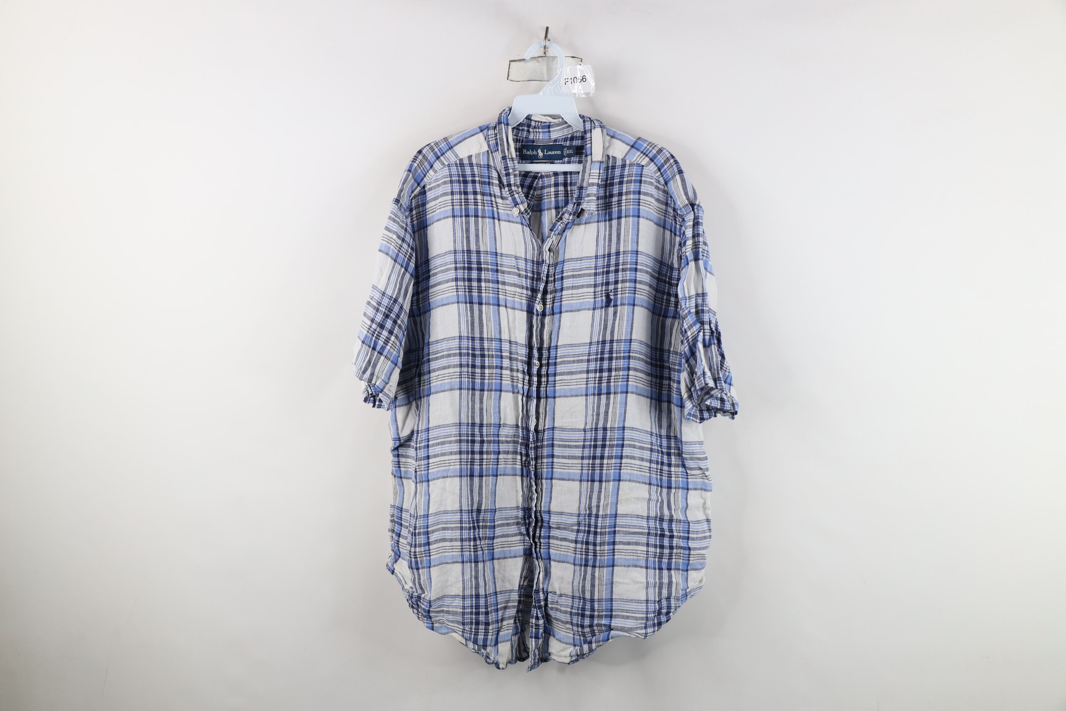 Polo Ralph Lauren Vintage 90s Ralph Lauren Short Sleeve Button Down Shirt Size US XXL / EU 58 / 5 - 1 Thumbnail