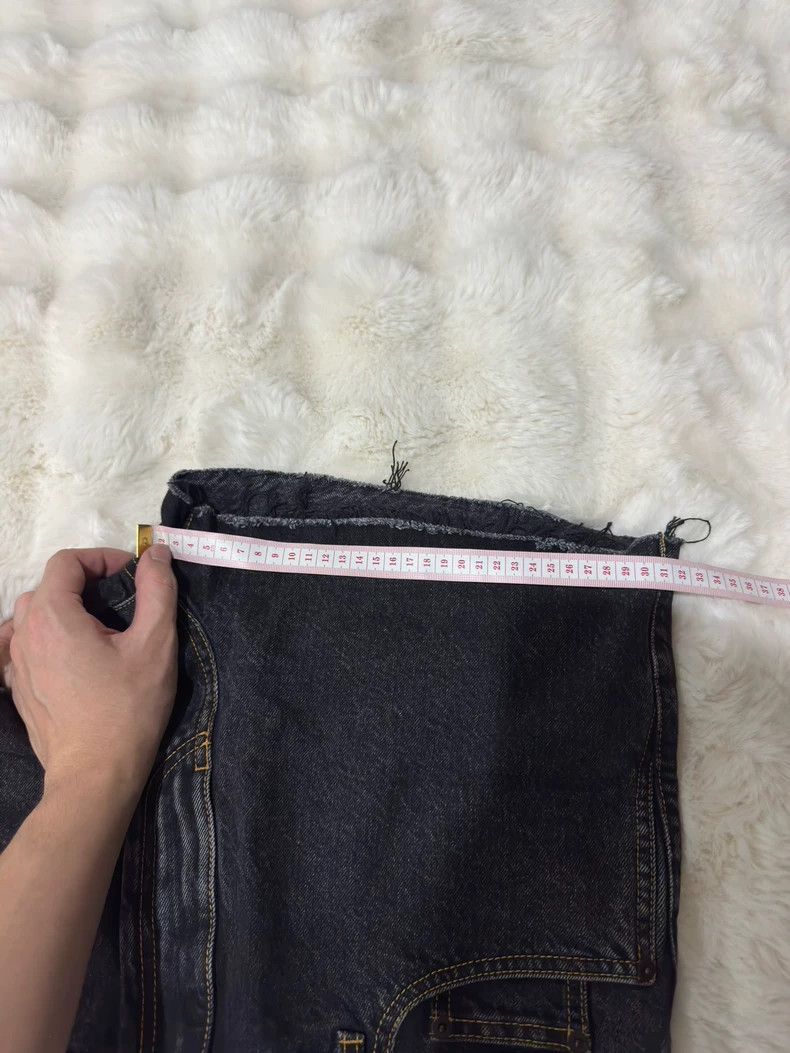 Saint Laurent Paris Saint Laurent Paris Destroy Fringed Denim Shorts Size US 30 / EU 46 - 7 Thumbnail