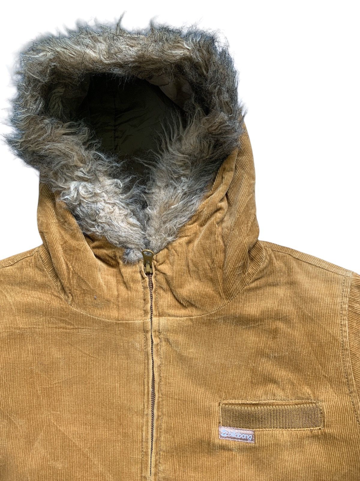 Billabong Rare Design Corduroy Billabong Hoodie Jackets Size M / US 6-8 / IT 42-44 - 7 Thumbnail