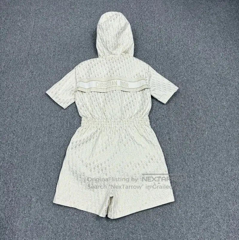 Dior Dior White Cotton Women's Dress Size S . Size S / US 4 / IT 40 - 2 Thumbnail
