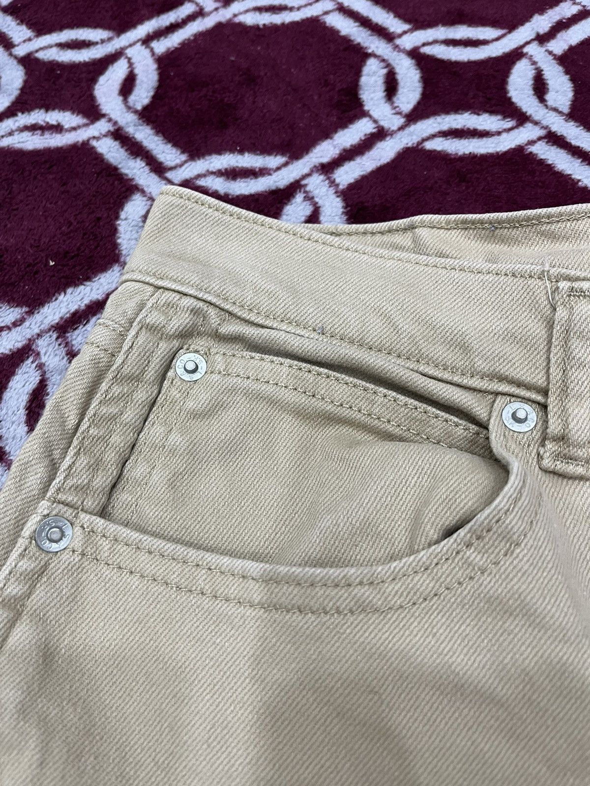 Levi's Levis High Waisted Wide Leg Crop Denim Size 33" - 5 Thumbnail