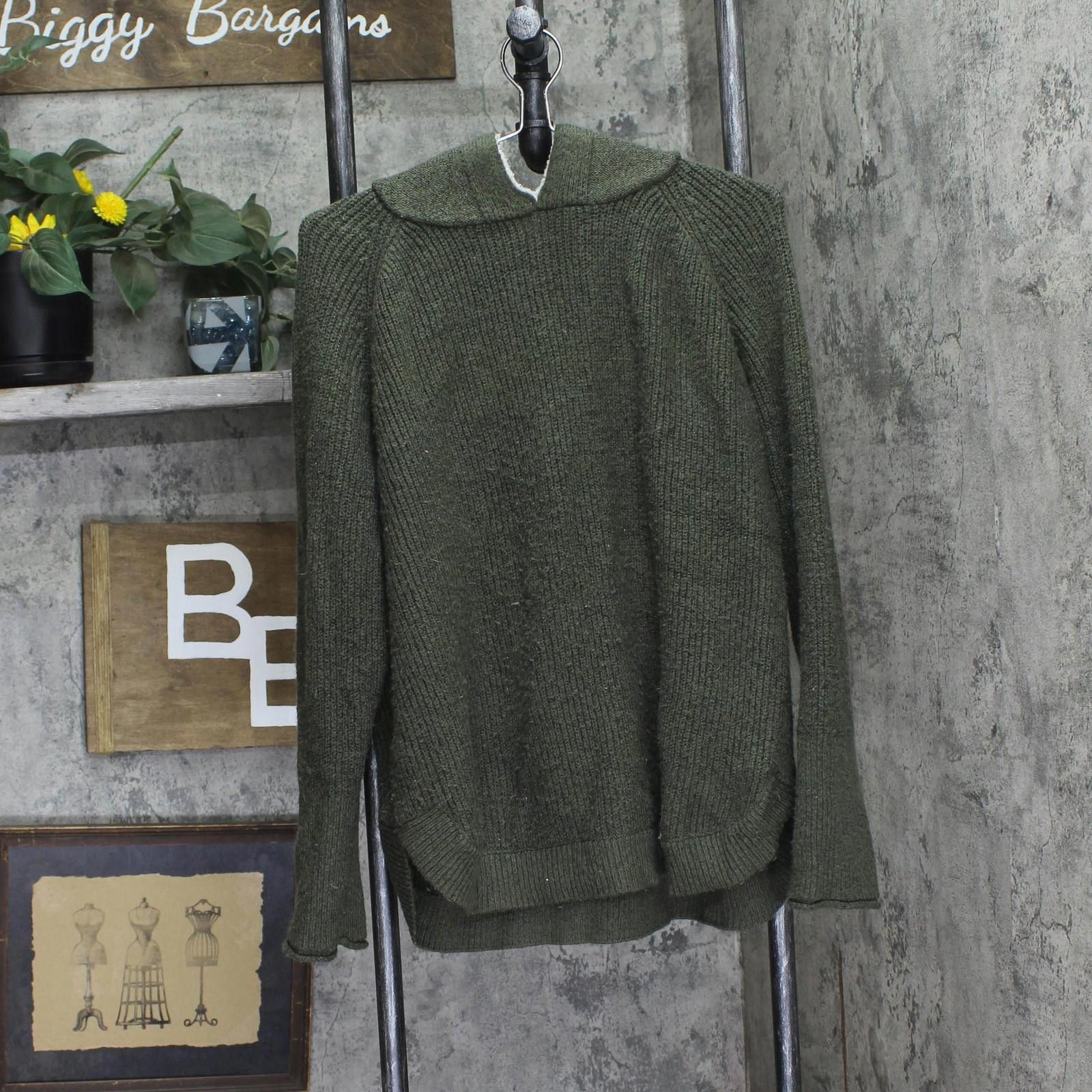 Other Lety & Me Plus Size Sherpa Pullover Sweater Hooded Green 2x Size XXL / US 16-18 / IT 52-54 - 1 Thumbnail