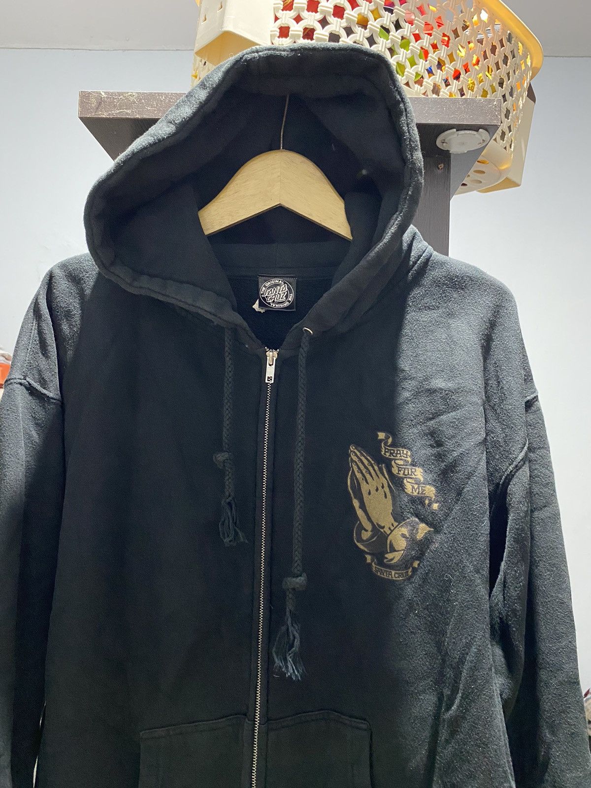 Alien Workshop × Powell Peralta × Santa Cruz Skateboards 2000s Santa Cruz Skateboards Jason Jesse zip hoodie Size US L / EU 52-54 / 3 - 3 Thumbnail