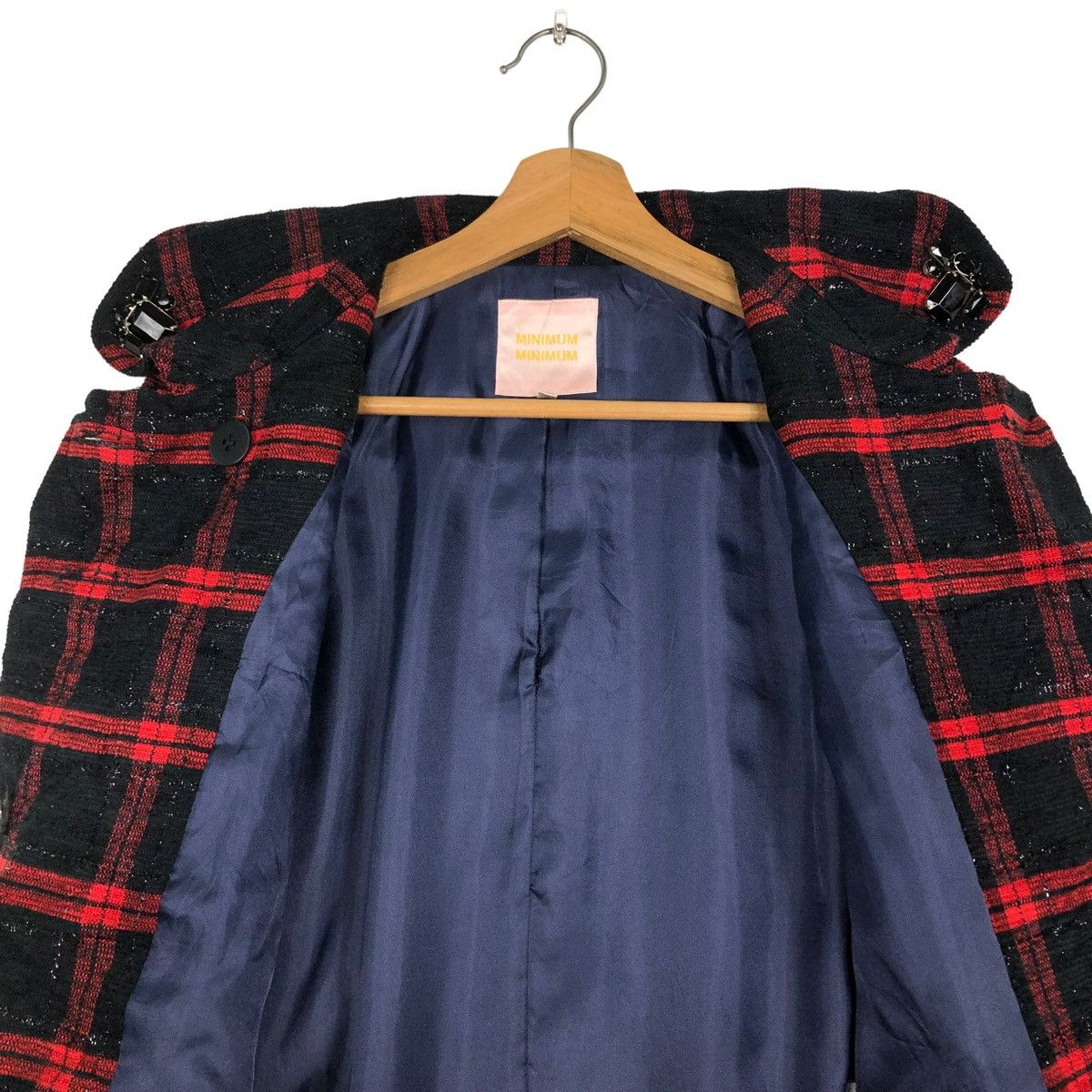 Hysteric Glamour DOUBLE BREAST WOOL BIKER JACKET MINIMUM JAPAN TARTAN DESIGN Size US S / EU 44-46 / 1 - 14 Thumbnail