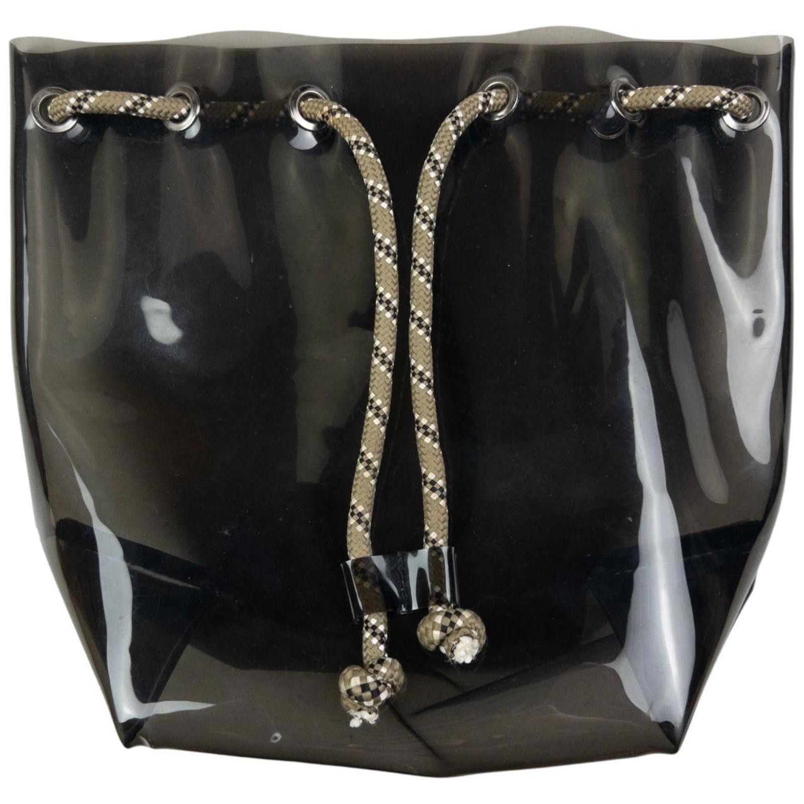 Yohji Yamamoto Vintage Yohji Yamamoto Clear Bucket Bag Size ONE SIZE - 6 Thumbnail