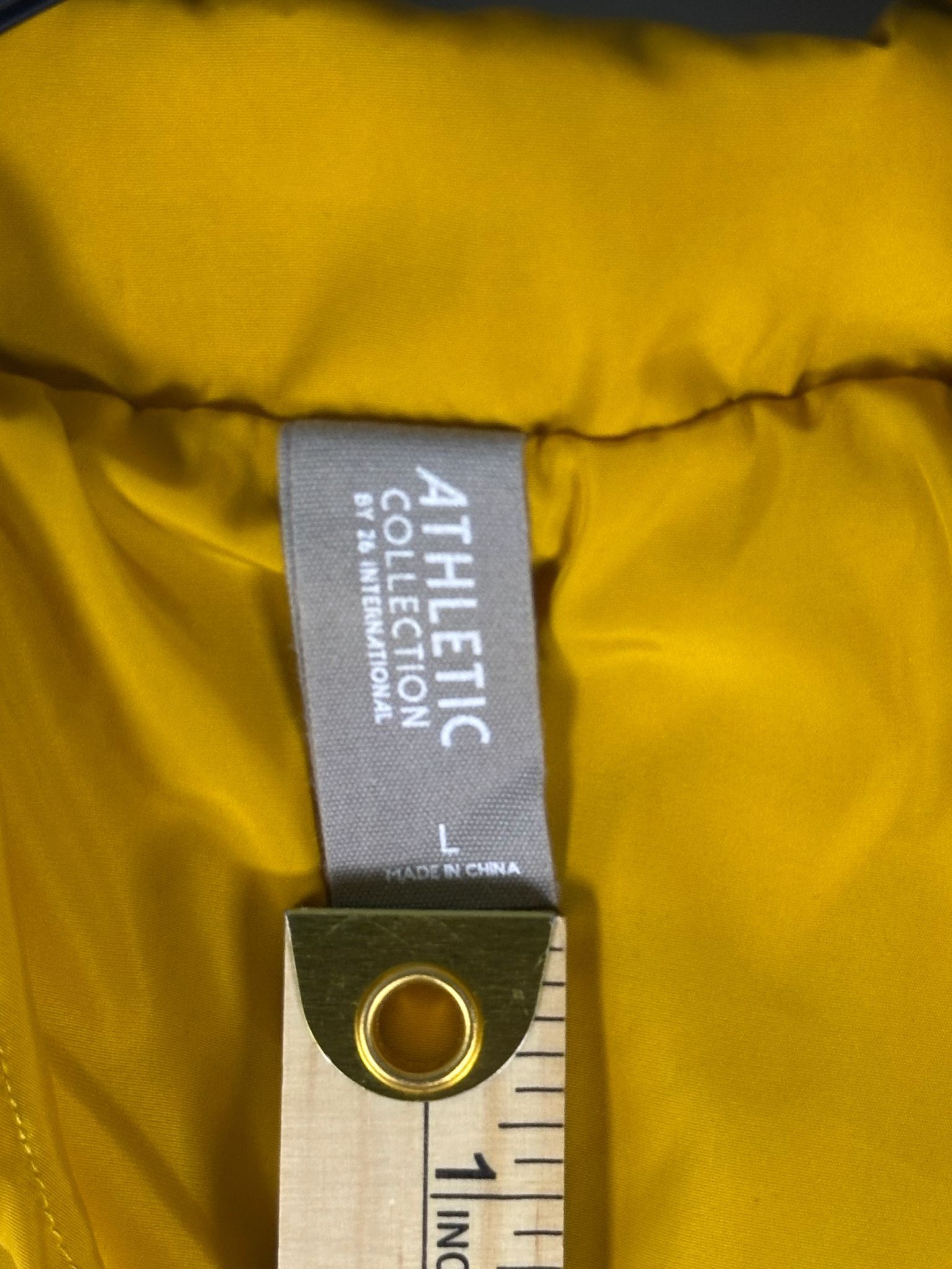 Other Athletic Collection Jacket Womens L Hooded Yellow Size L / US 10 / IT 46 - 7 Thumbnail