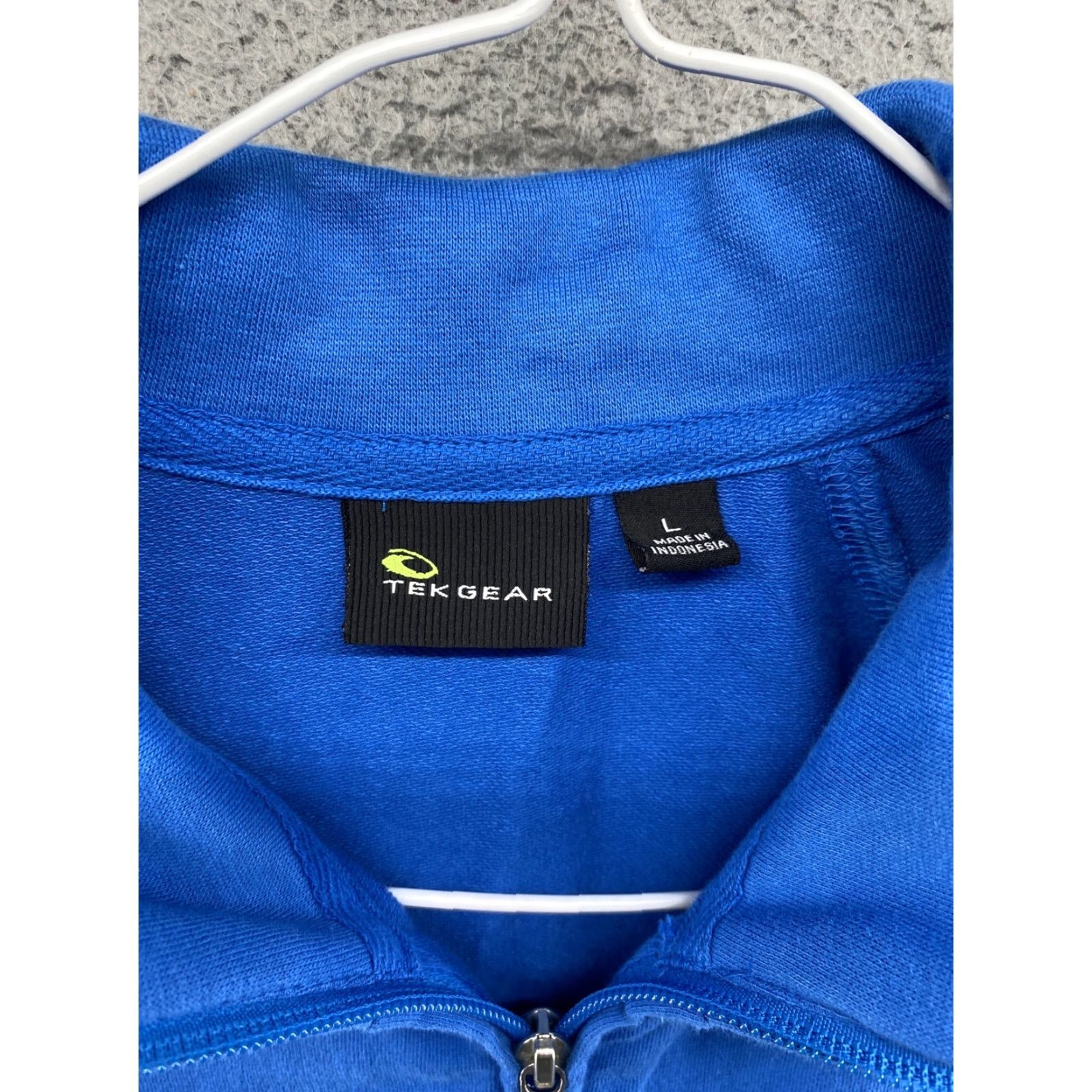 Tek Gear Tek Gear Full Zip Active Blue Jacket Women’s Large NEW Size L / US 10 / IT 46 - 3 Thumbnail