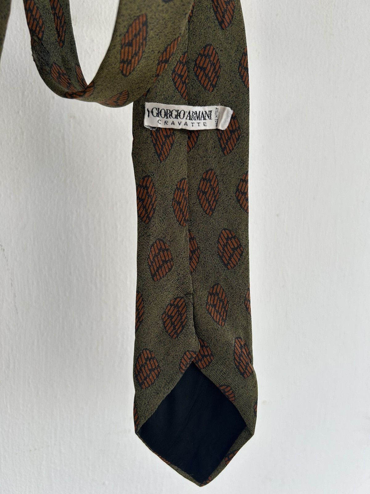 Giorgio Armani Giorgio Armani Vintage Cravat Size ONE SIZE - 5 Thumbnail