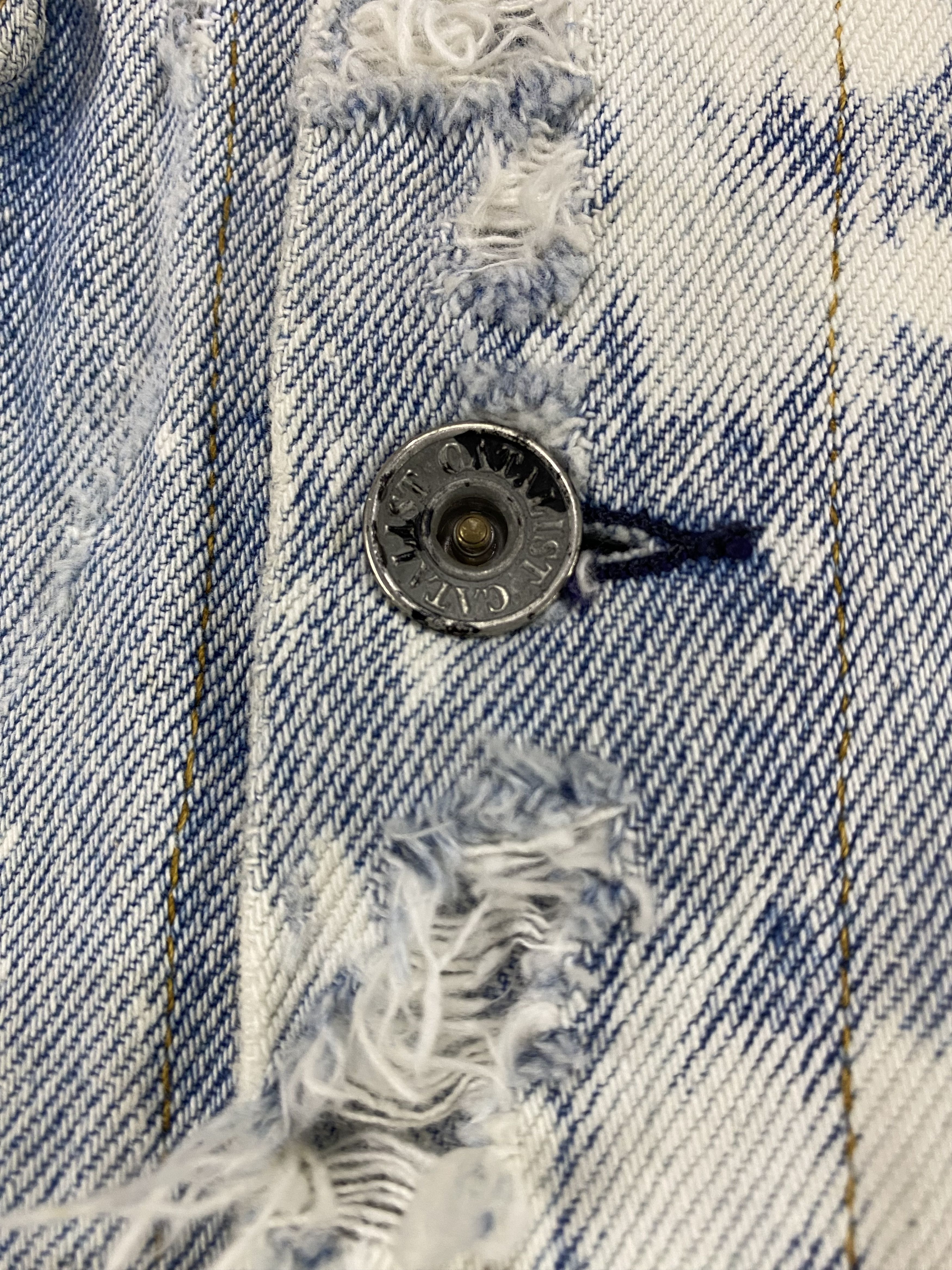 Designer CTLS very special only one rework vintage levis jacket Size US M / EU 48-50 / 2 - 7 Thumbnail