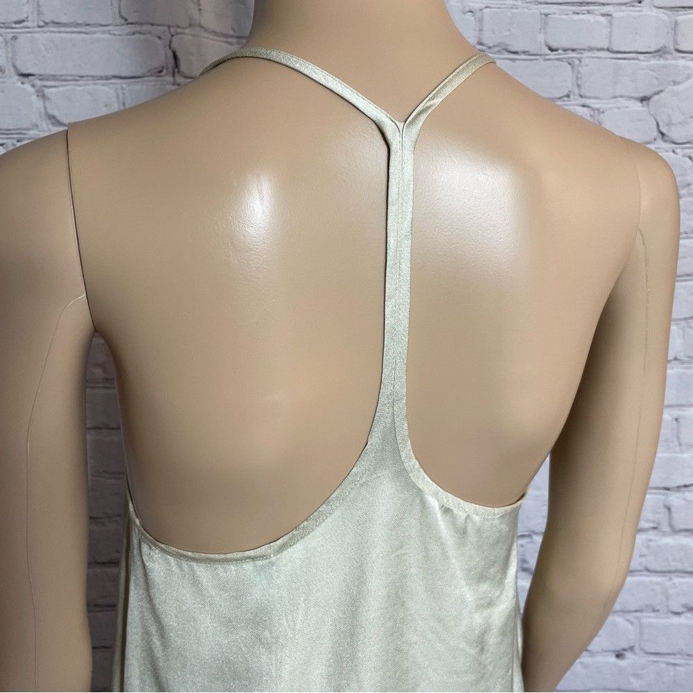 Mango MNG Mango Basics Beige Viscose Tank Top Camisole Size XS Size XS / US 0-2 / IT 36-38 - 4 Thumbnail