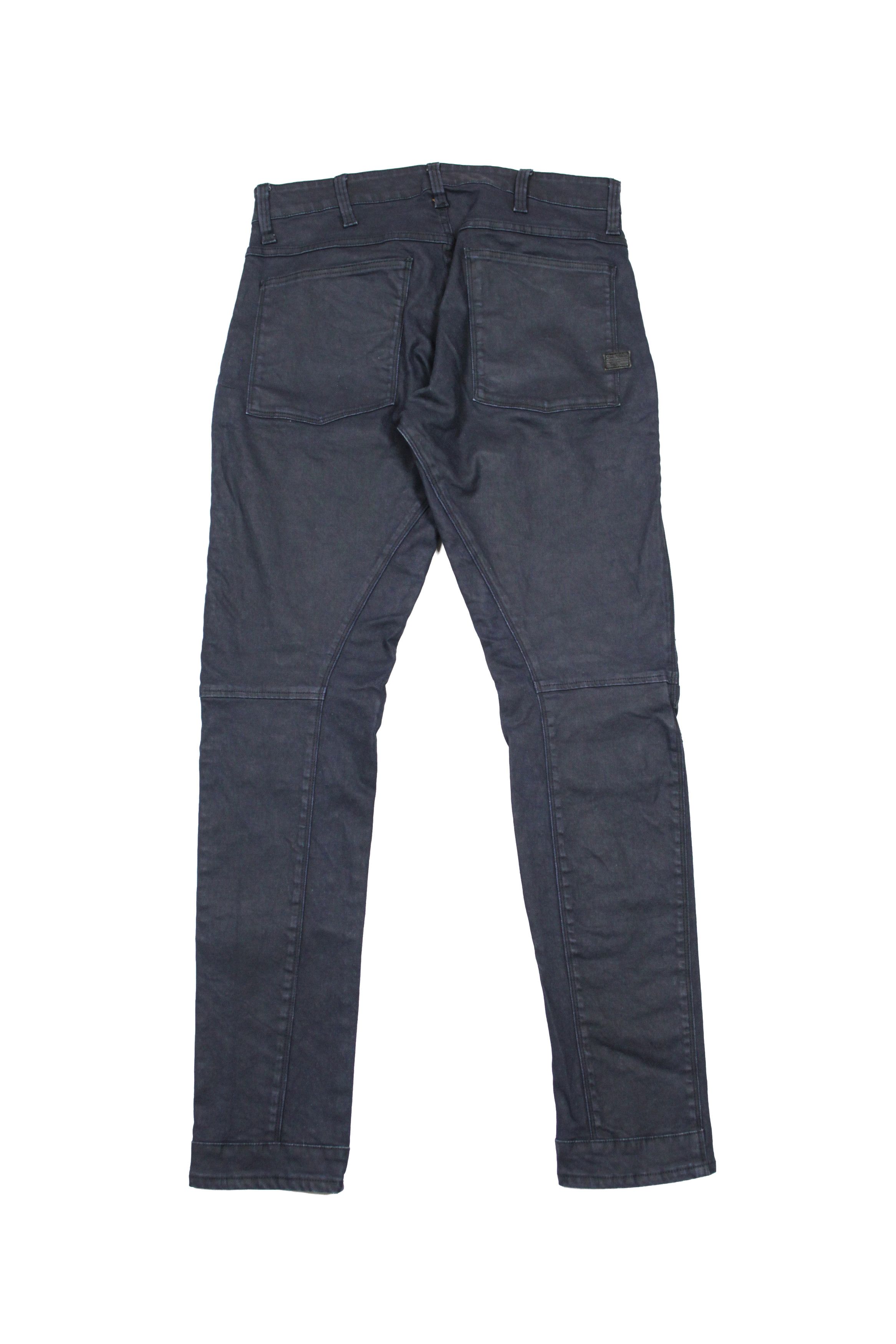 G-Star Raw Air Defence Zip Skinny Biker Jeans Size US 29 - 2 Thumbnail