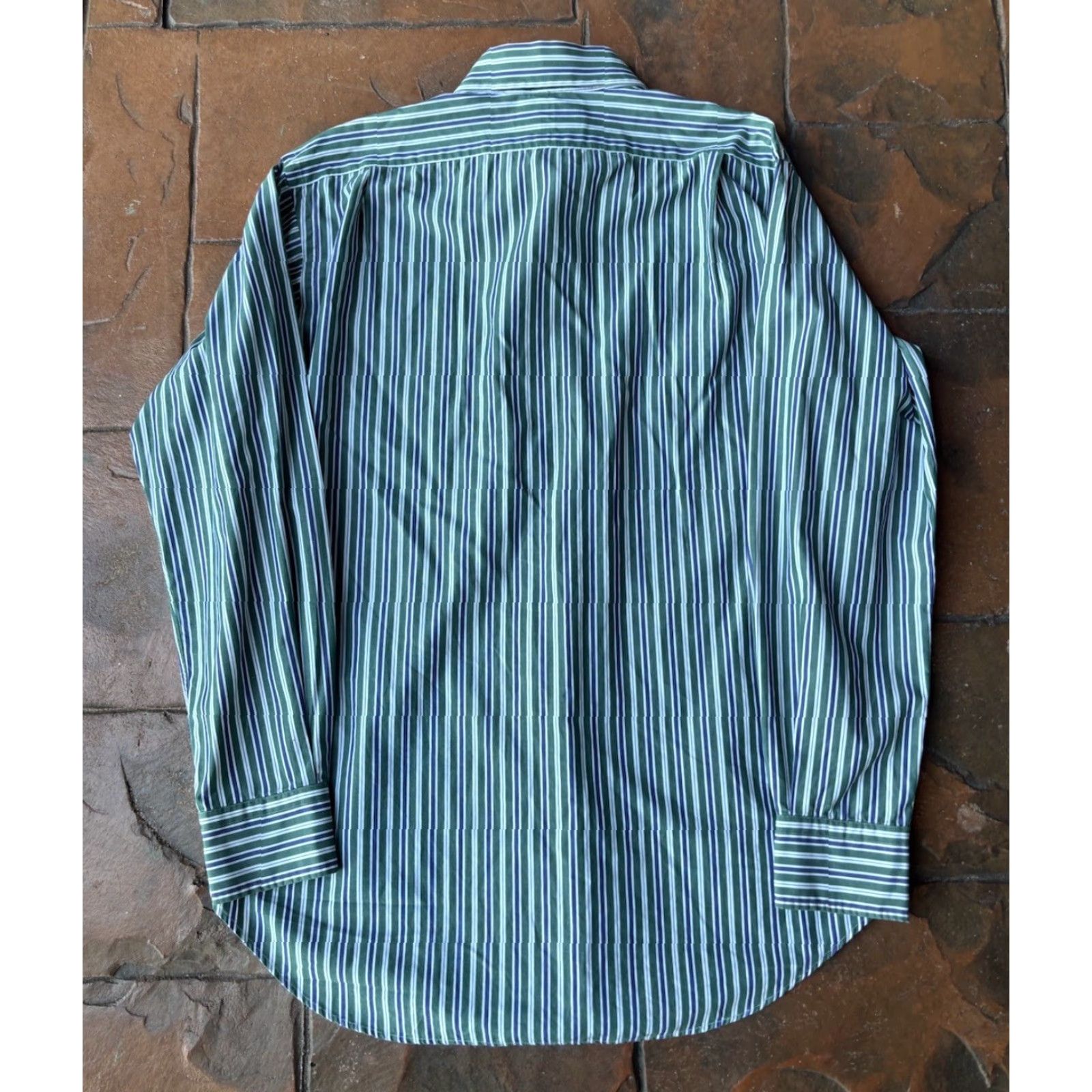 Polo Ralph Lauren VINTAGE Polo Ralph Lauren Curham Striped Button Shirt Mens 15 32/33 Size US M / EU 48-50 / 2 - 3 Thumbnail