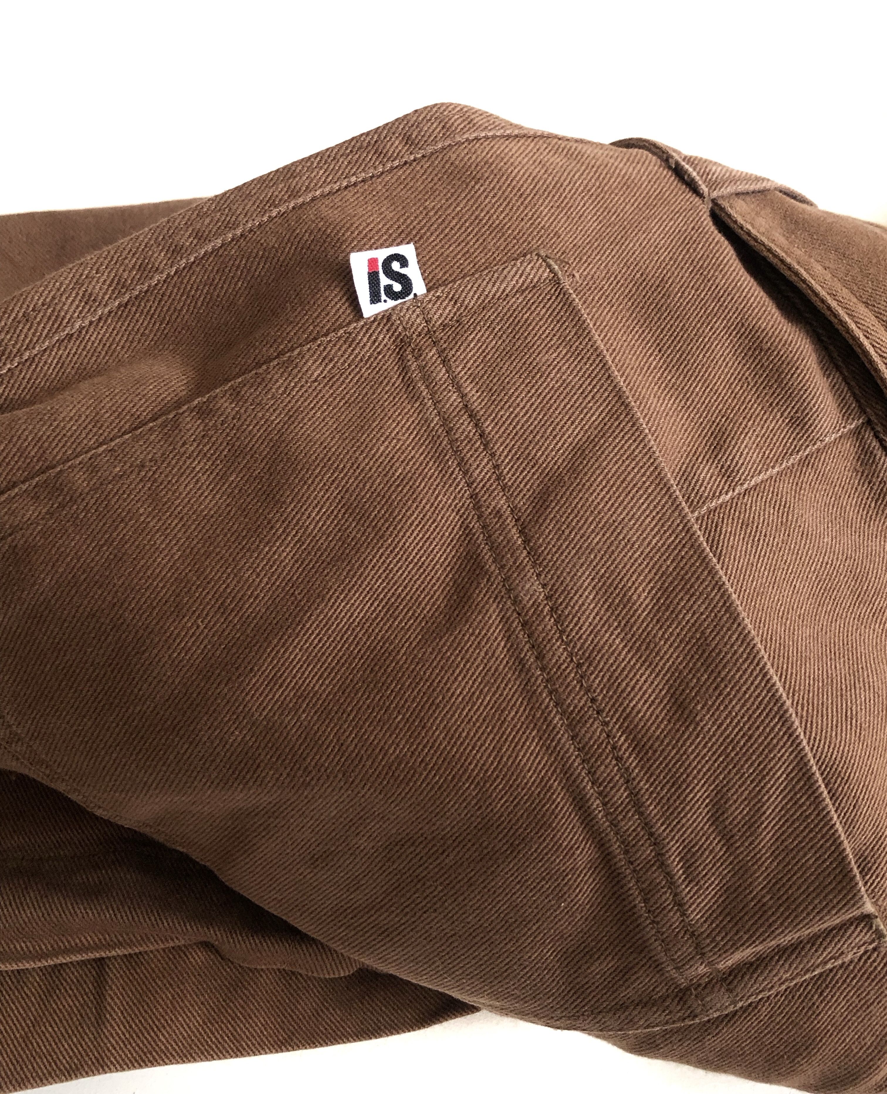 Issey Miyake ARCHIVE🔥80’S I.S. 2-WAYS 8-POCKETS WRAP OVERALL Size 33" - 11 Thumbnail