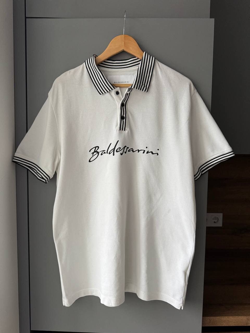 Baldessarini × Vintage Baldessarini Polo Team LA Rugby Polo Shirt Size US L / EU 52-54 / 3 - 1 Thumbnail