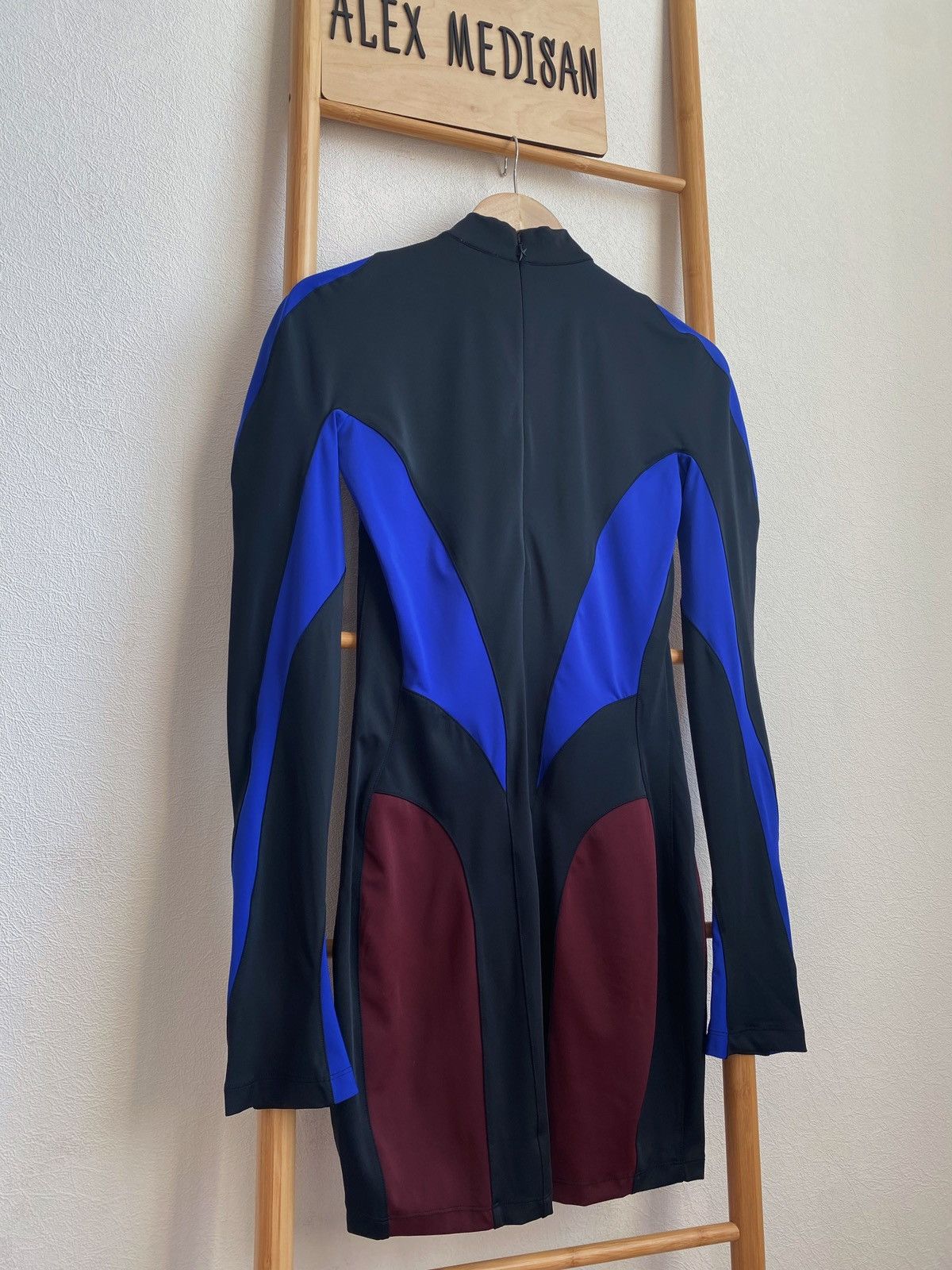 Mugler Mugler x H&M Spiral Paneled Mini Dress Size M / US 6-8 / IT 42-44 - 12 Thumbnail