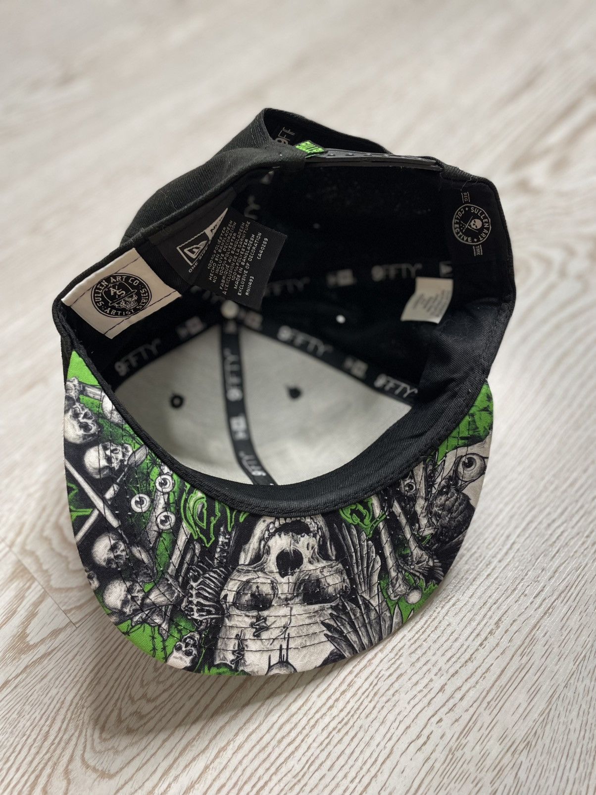 New Era Sullen Art Collective 9fifty New Era Skull logo Snapback os Size ONE SIZE - 6 Thumbnail