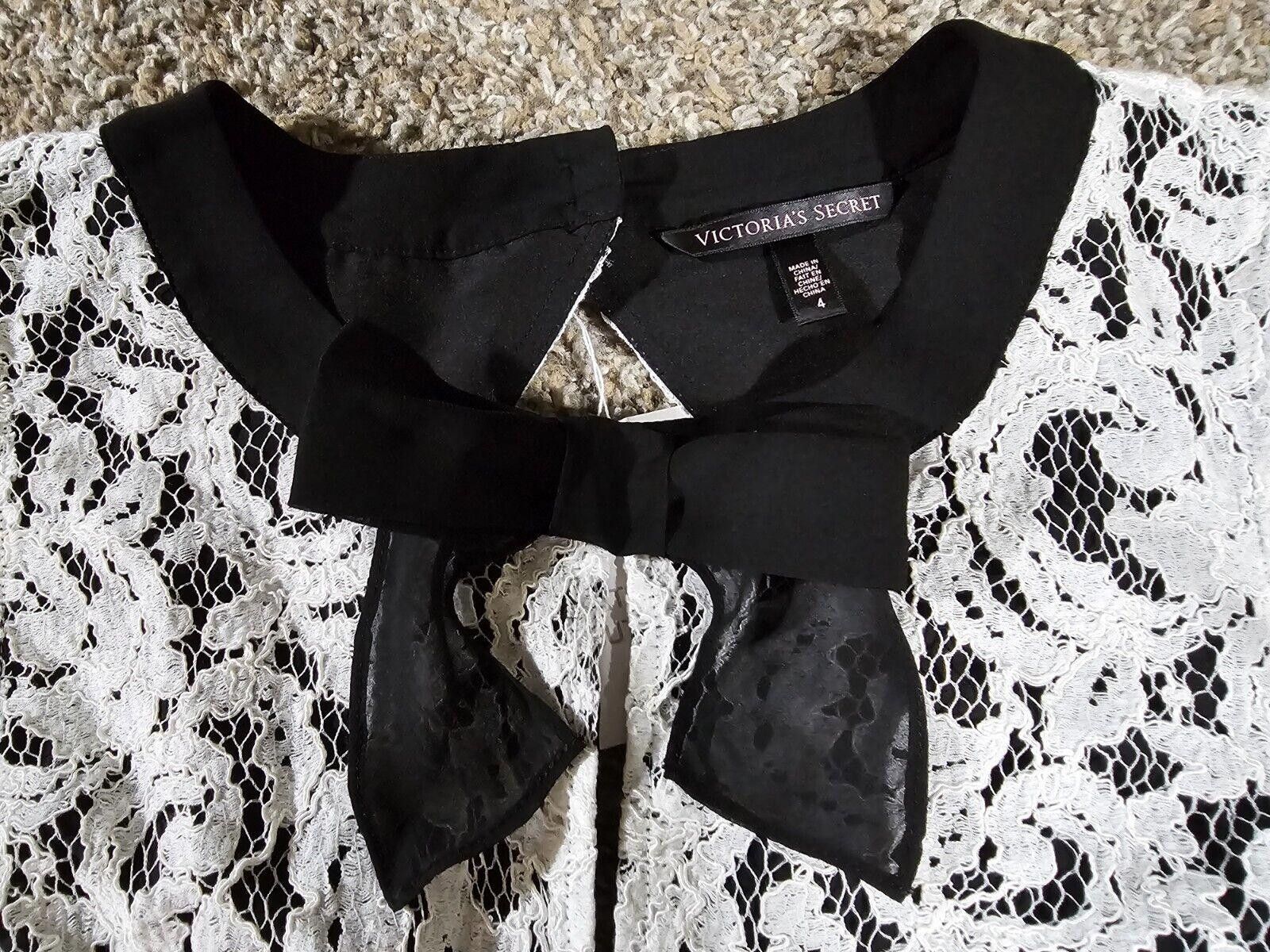 Designer Victoria's Secret Moda International Lace Dress Size 4 NWOT Size S / US 4 / IT 40 - 3 Thumbnail