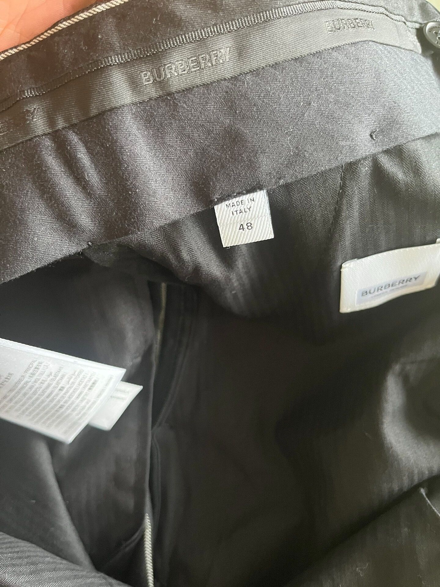Burberry Burberry Striped Metal Buckle Suit Set Size US S / EU 44-46 / 1 - 8 Thumbnail