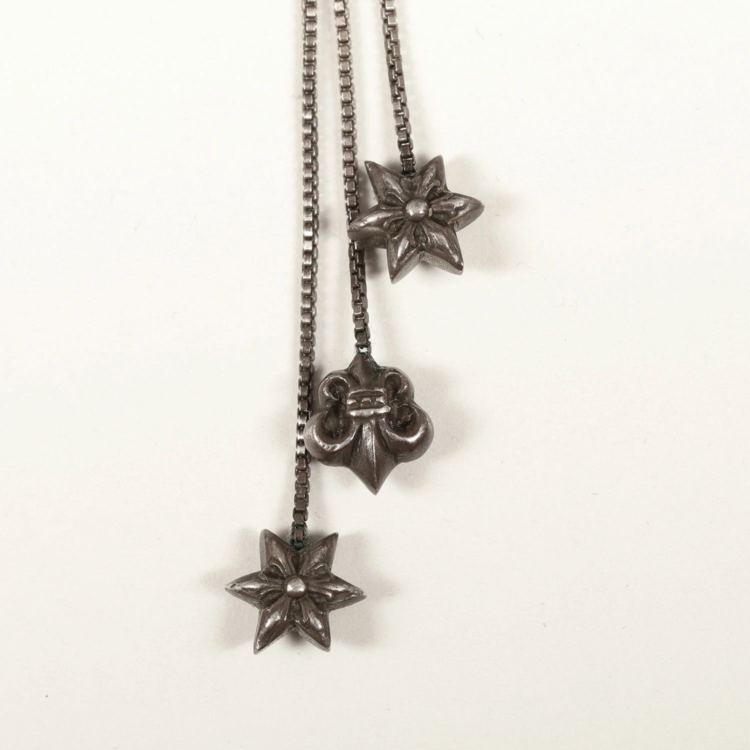 CHROME HEARTS JoJo V2 Star 3 Charm Earring (Left Ear)