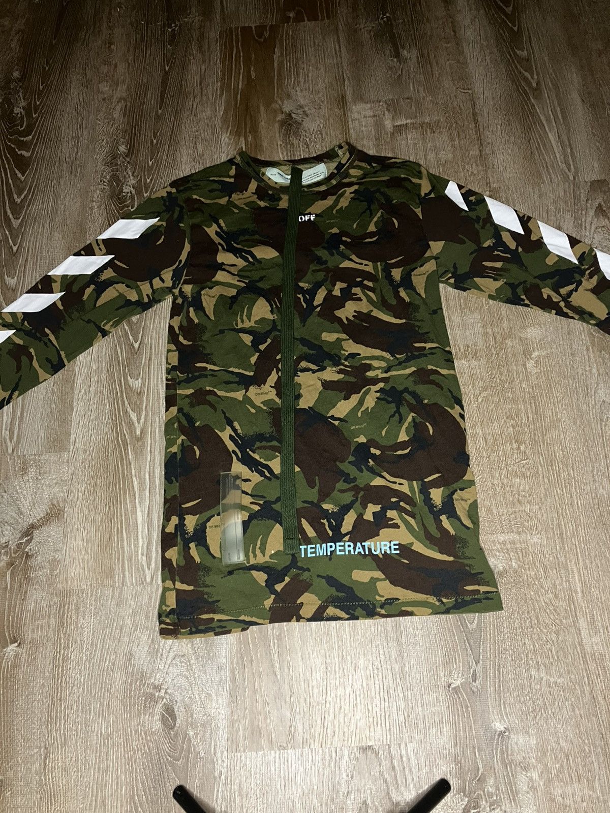 Off-White × Virgil Abloh Off-White Camouflage Temperature Long Sleeve Size US XS / EU 42 / 0 - 2 Thumbnail