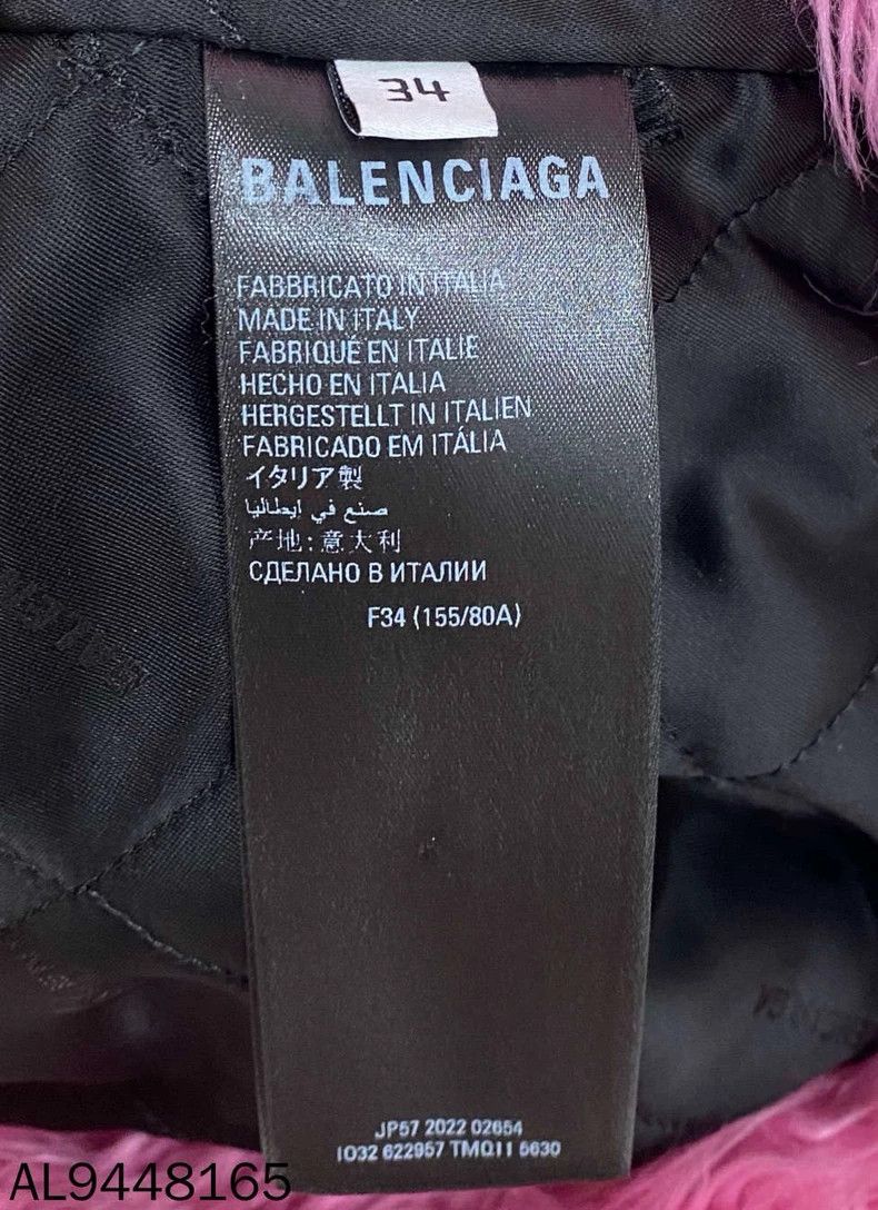 Balenciaga Balenciaga Year of the Rabbit Limited Pink Teddy Wool Cotto Size XXS / US 00 / IT 34 - 4 Thumbnail