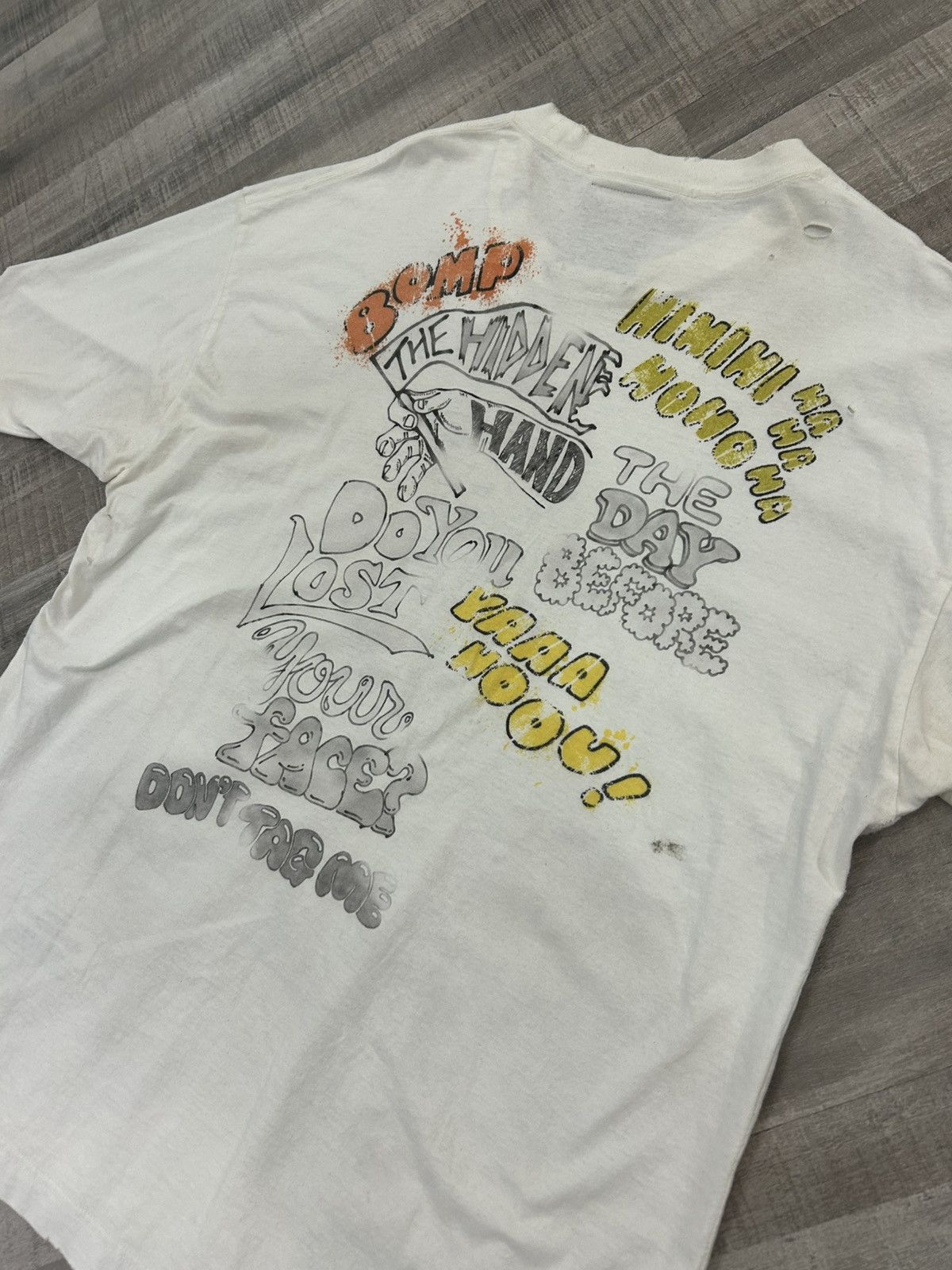 Maison MIHARA YASUHIRO Maison Mihara Yasuhiro Distressed Cotton Tee Size US M / EU 48-50 / 2 - 6 Thumbnail