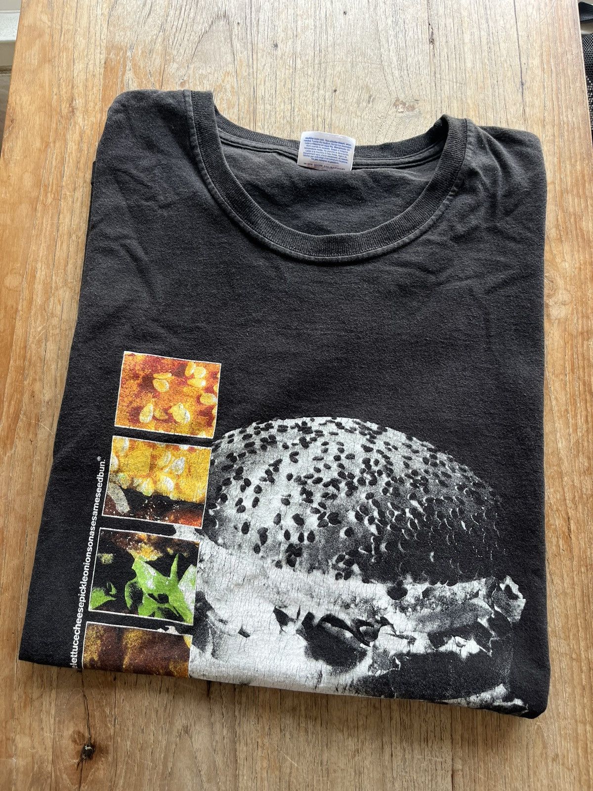 image of Junk Food x Vintage Big Mac By Mcdonald’S T-Shirt in Black, Men's (Size 2XL)