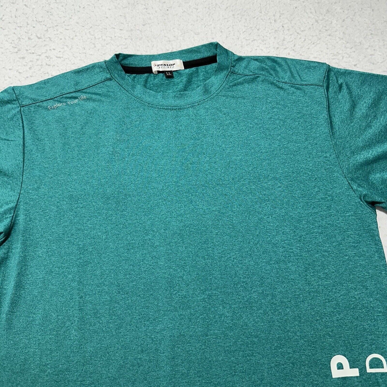 Dunlop Dunlop Refined Medium Teal Blue Breathable Athletic T Shirt Size US M / EU 48-50 / 2 - 2 Thumbnail