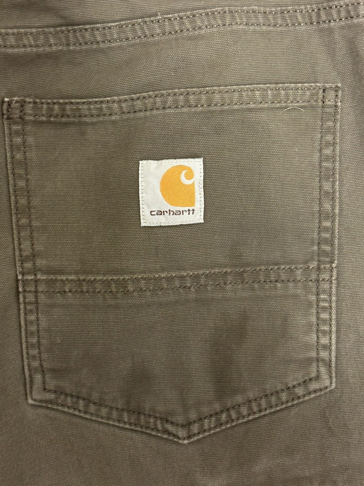 Carhartt Used carhartt brown pants Size US 36 / EU 52 - 5 Thumbnail
