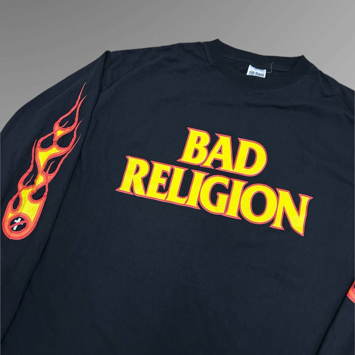 Gildan VINTAGE LONG SLEEVE TSHIRT BAD RELIGION 90-00 Size US XL / EU 56 / 4 - 1 Thumbnail