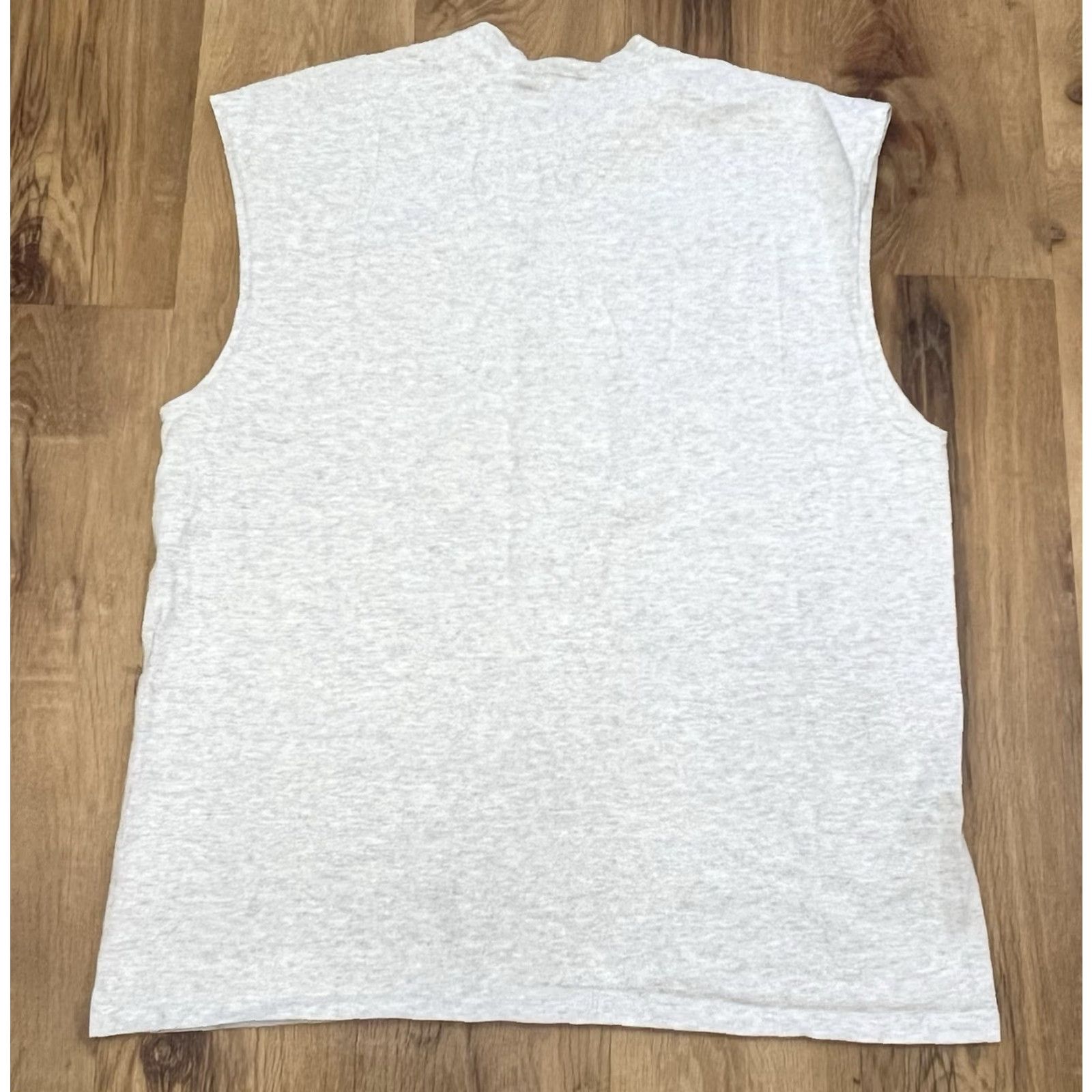Nike VINTAGE Nike Tank Shirt Sleeveless 2XL USA Men’s 90s Gray Cotton Tank Top Crewneck Shirt Nike Big Center Swoosh Size US XXL / EU 58 / 5 - 6 Thumbnail