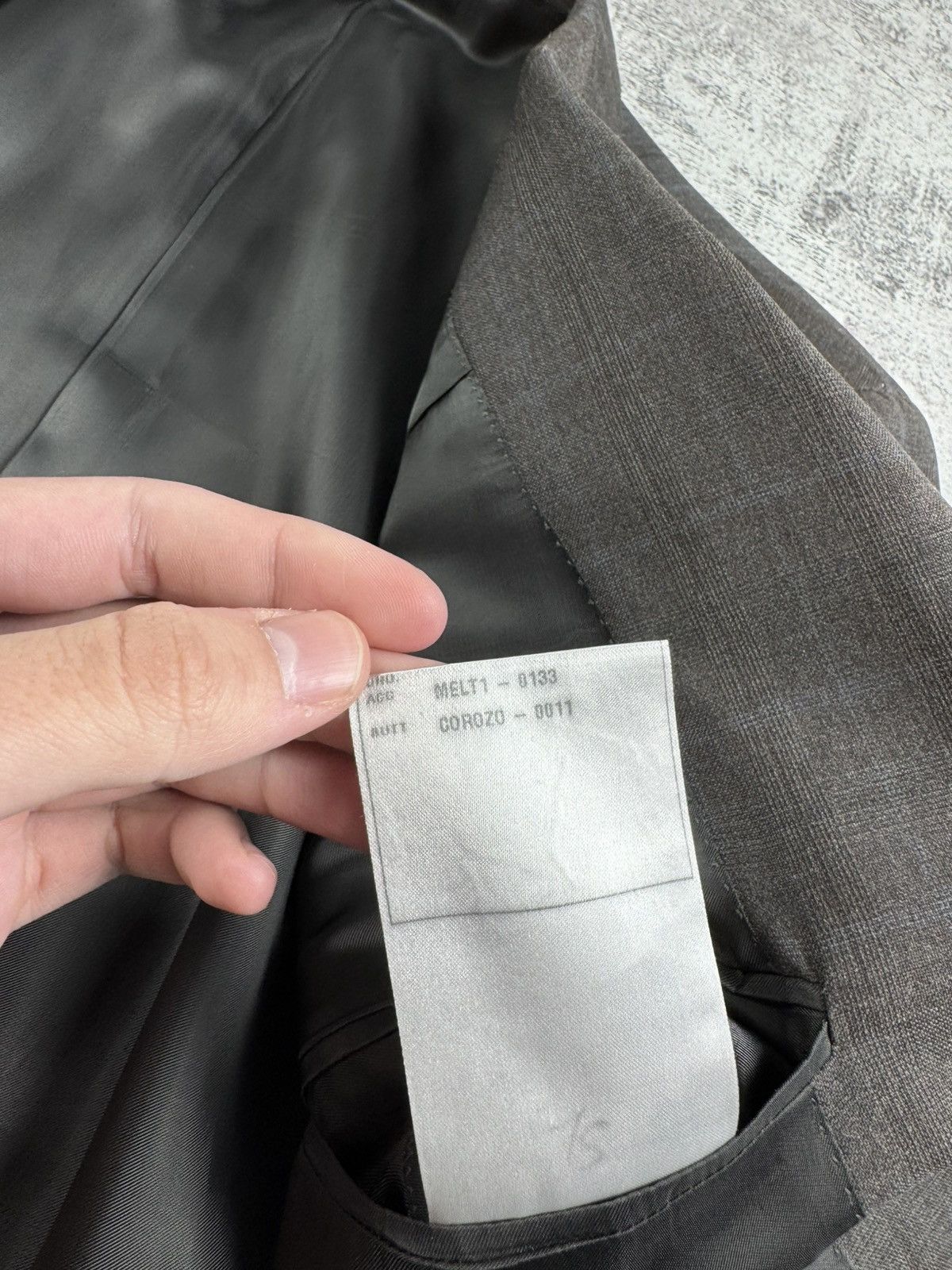 Caruso Vintage Raffaele Caruso 54R Classic 90S Blazer Suit Jacket Size 54R - 13 Thumbnail