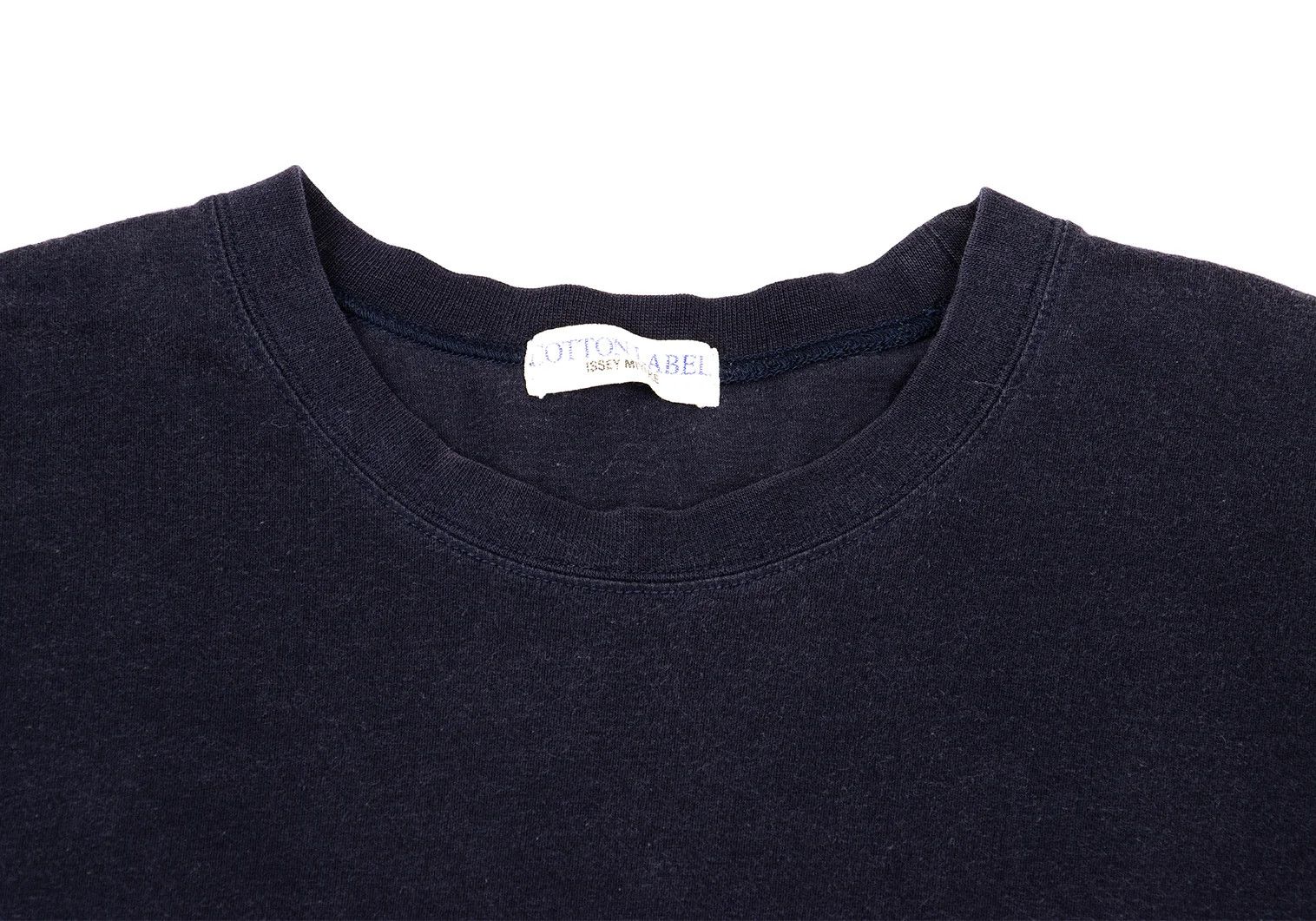 Issey Miyake Basic Long Sleeve Cut and Sewn Top in Navy Blue Size US M / EU 48-50 / 2 - 3 Thumbnail