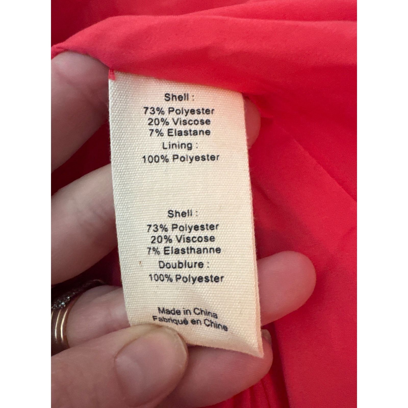 L'AGENCE L’Agence Chamberlain Blazer Jacket in Hibiscus Coral Red Size XS / US 0-2 / IT 36-38 - 10 Thumbnail