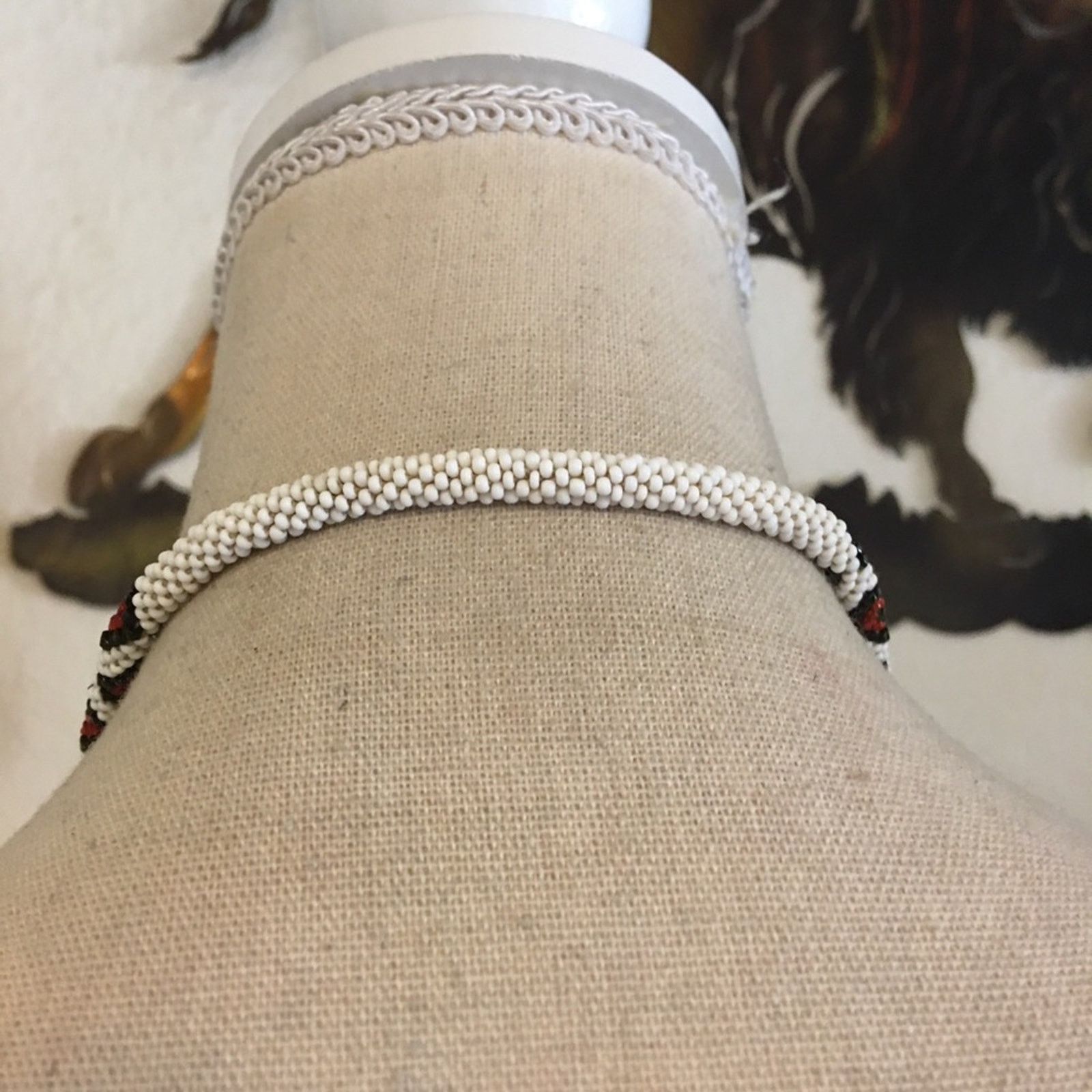 Jewelry Handmade seed bead pineapple fringe necklace Size ONE SIZE - 5 Thumbnail