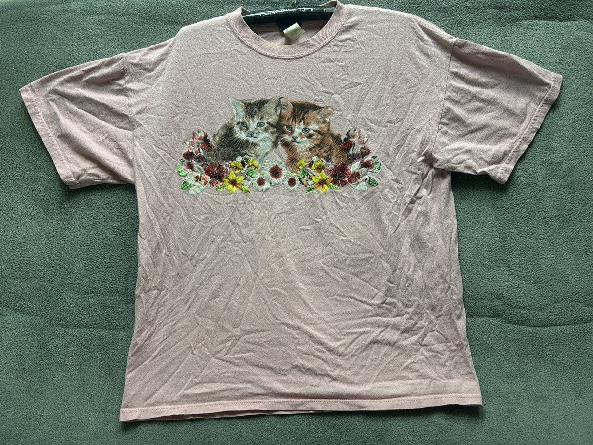 Vintage Vintage Cats 90s T-Shirt Size XL Size US XL / EU 56 / 4 - 2 Thumbnail