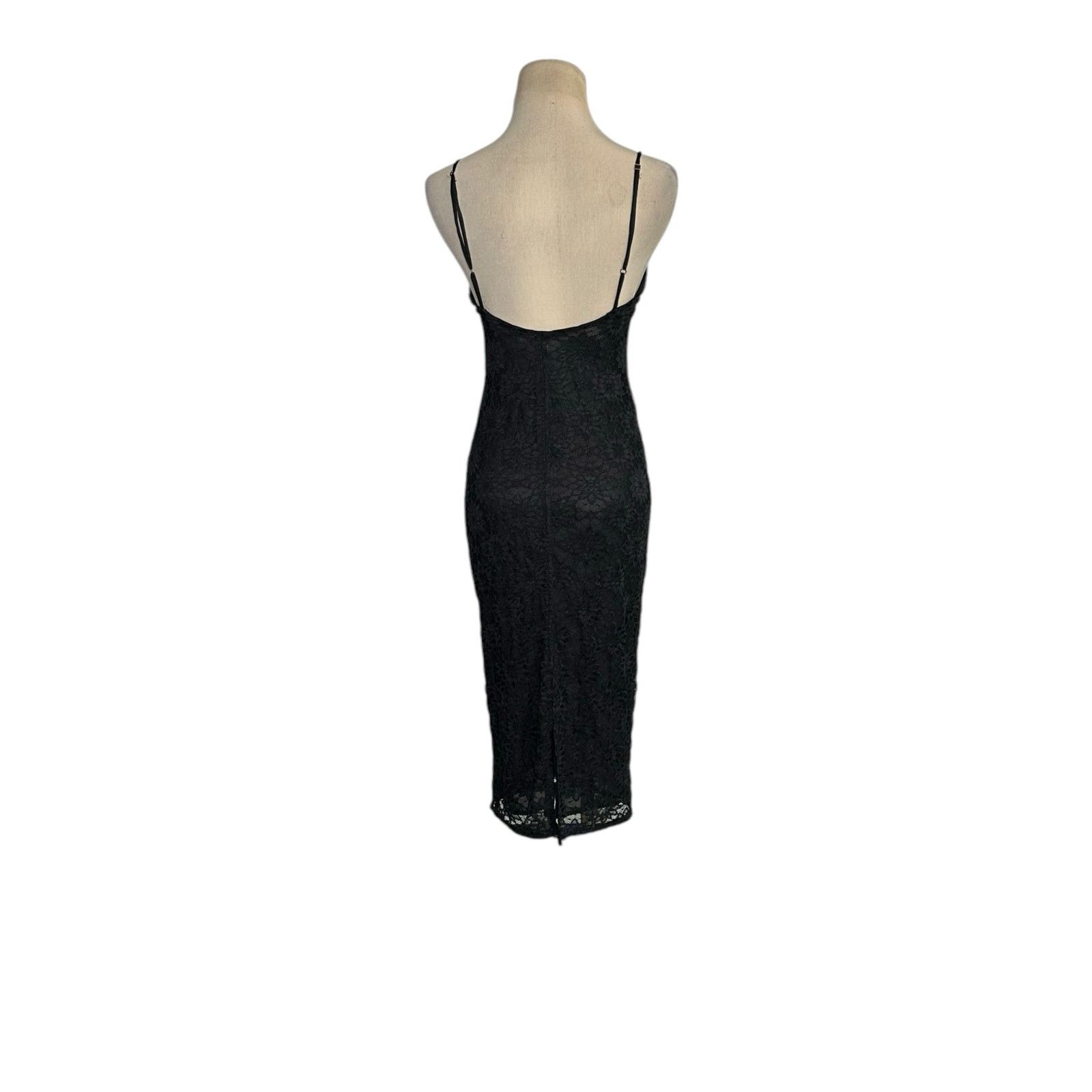 Urban Outfitters Out From Under black lace slip pencil dress size Small Size S / US 4 / IT 40 - 9 Thumbnail