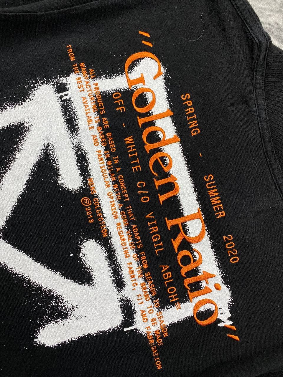 Off-White Off White Operating Srl T Shirt Big Logo Men Size S Black Size US S / EU 44-46 / 1 - 5 Thumbnail