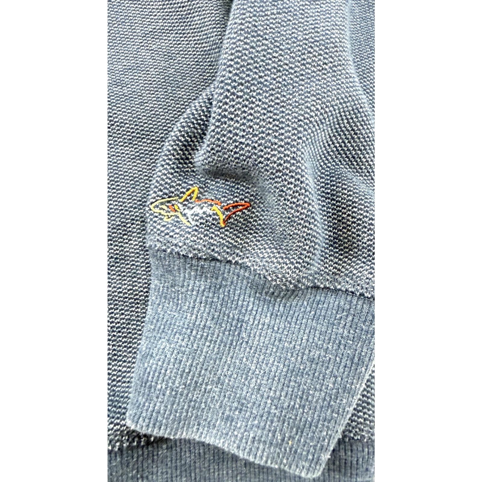 Vintage Greg Norman Sweatshirt Mens Medium Blue Crewneck Fleece Pullover Golf Shark Logo Size US M / EU 48-50 / 2 - 4 Thumbnail