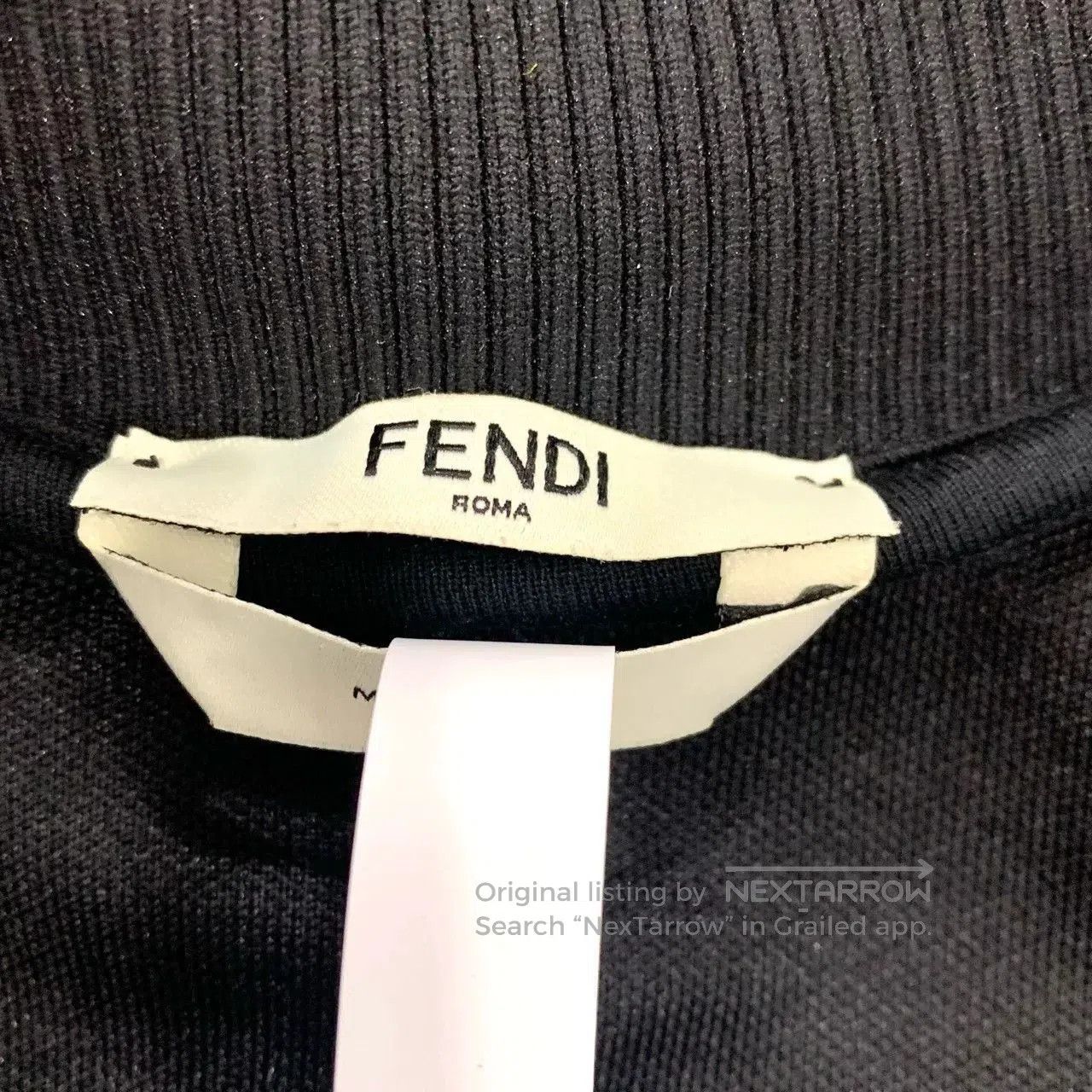 Fendi fendi black logo zip sports jacket. Size US M / EU 48-50 / 2 - 5 Thumbnail